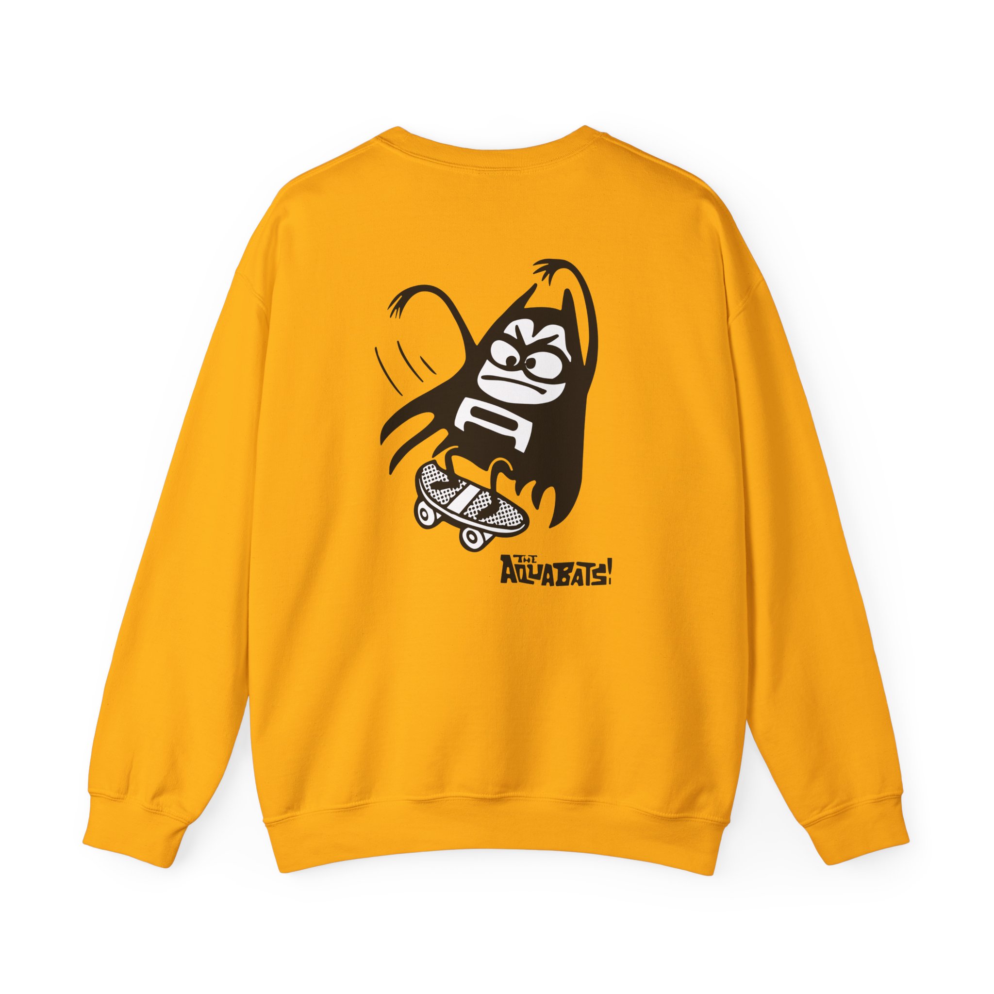 The Aquabats Lil Bat Skateboard Unisex Heavy Blend™ Crewneck Sweatshirt - Image 2