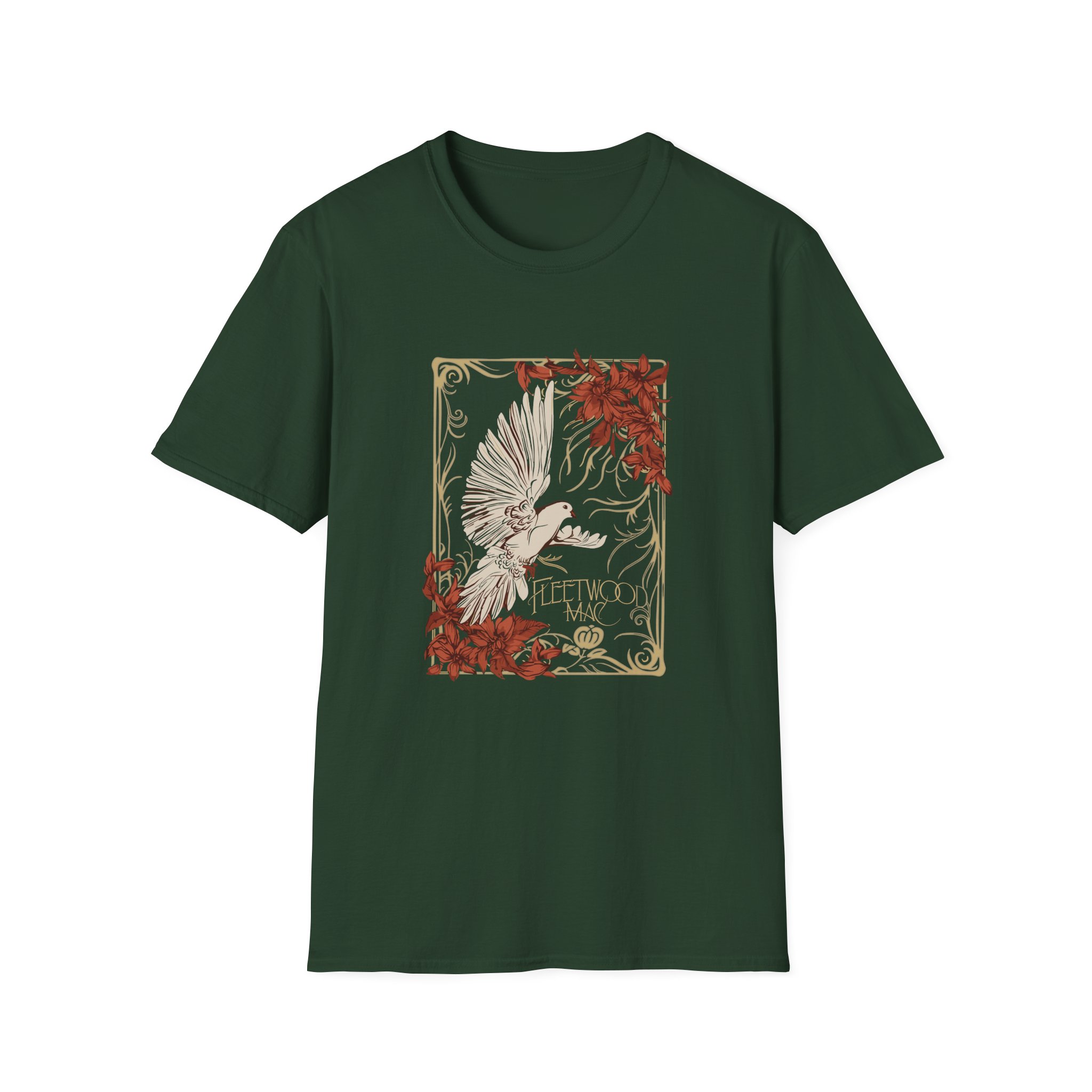 Fleetwood Mac Dove Unisex Softstyle T-Shirt - Image 5