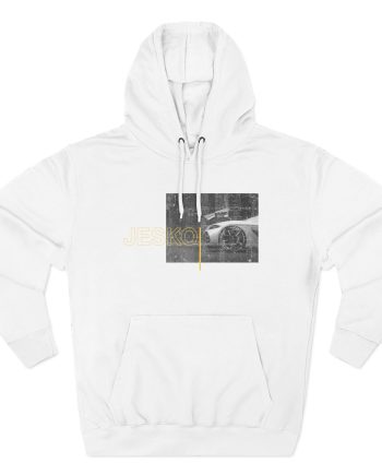 Koenigsegg Jesko Figured Three-Panel Fleece Hoodie