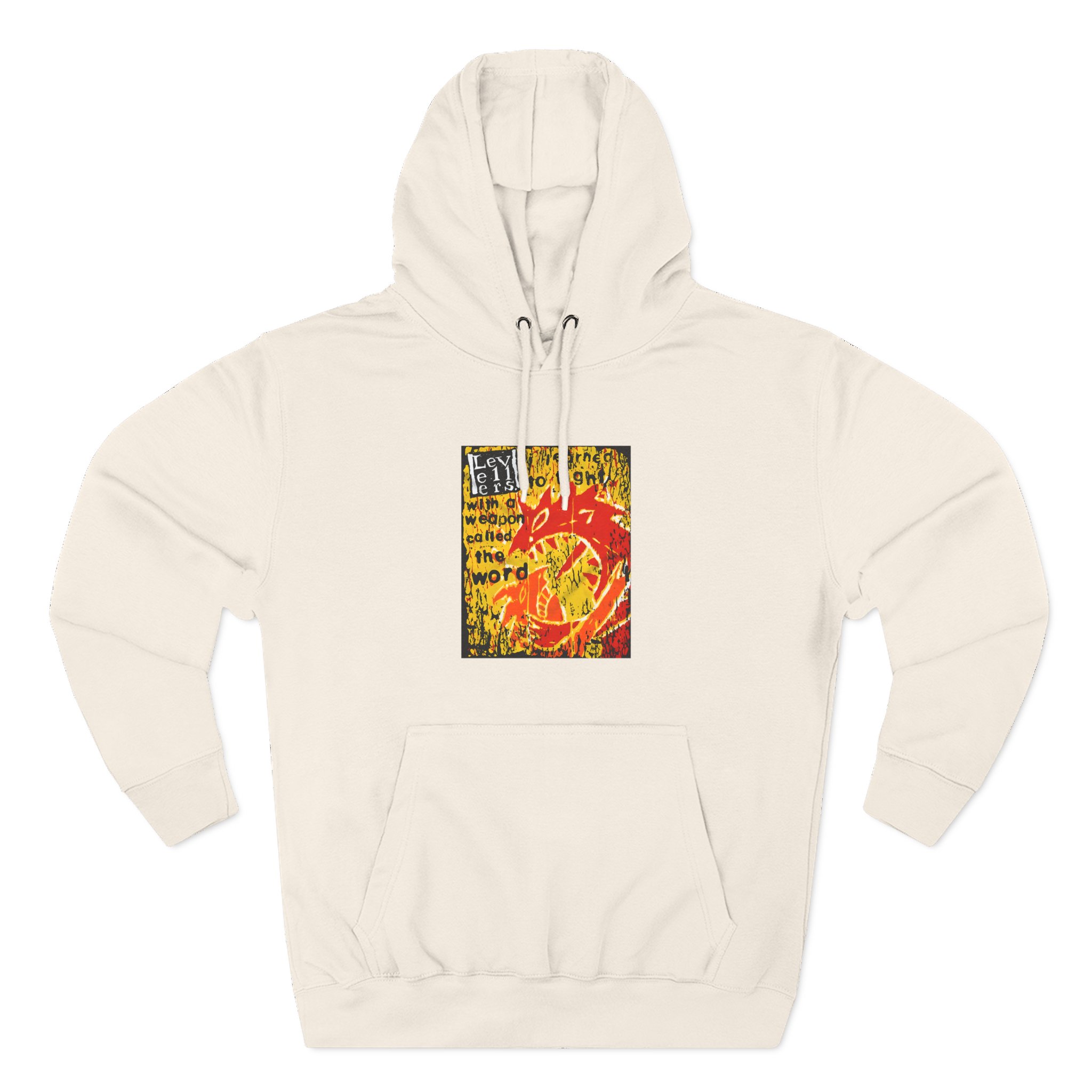 Levellers a Weapon Called the Word Three-Panel Fleece Hoodie - Image 5