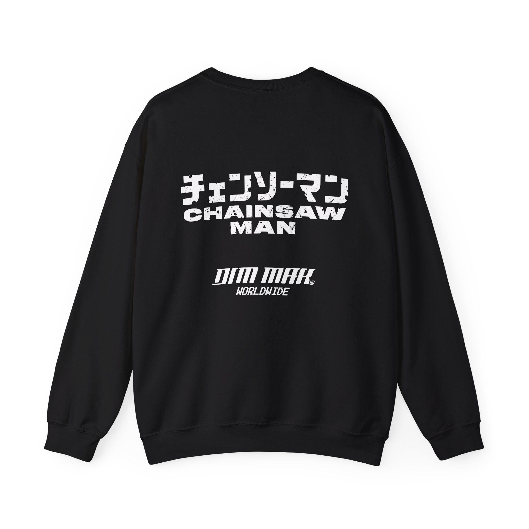 Chainsaw Man X Dim Mak Horror Unisex Heavy Blend™ Crewneck Sweatshirt - Image 2