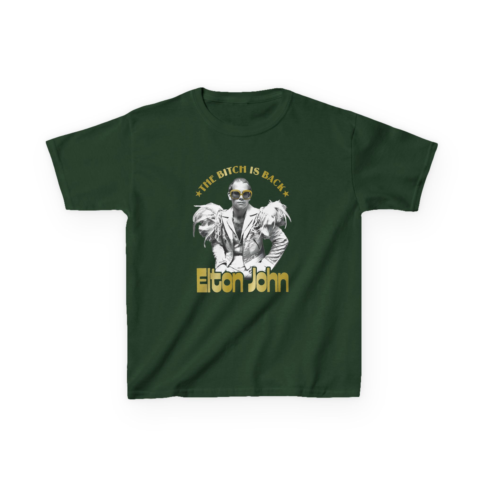 Ej Farewell Bitch is Back Foil Kids Heavy Cotton™ Tee - Image 5