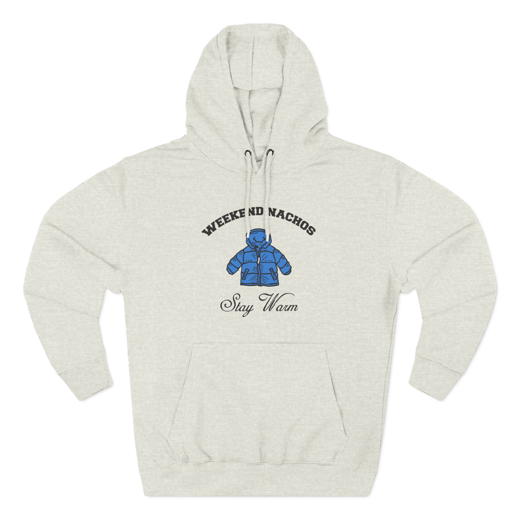 Weekend Nachos Three-Panel Fleece Hoodie - Image 9