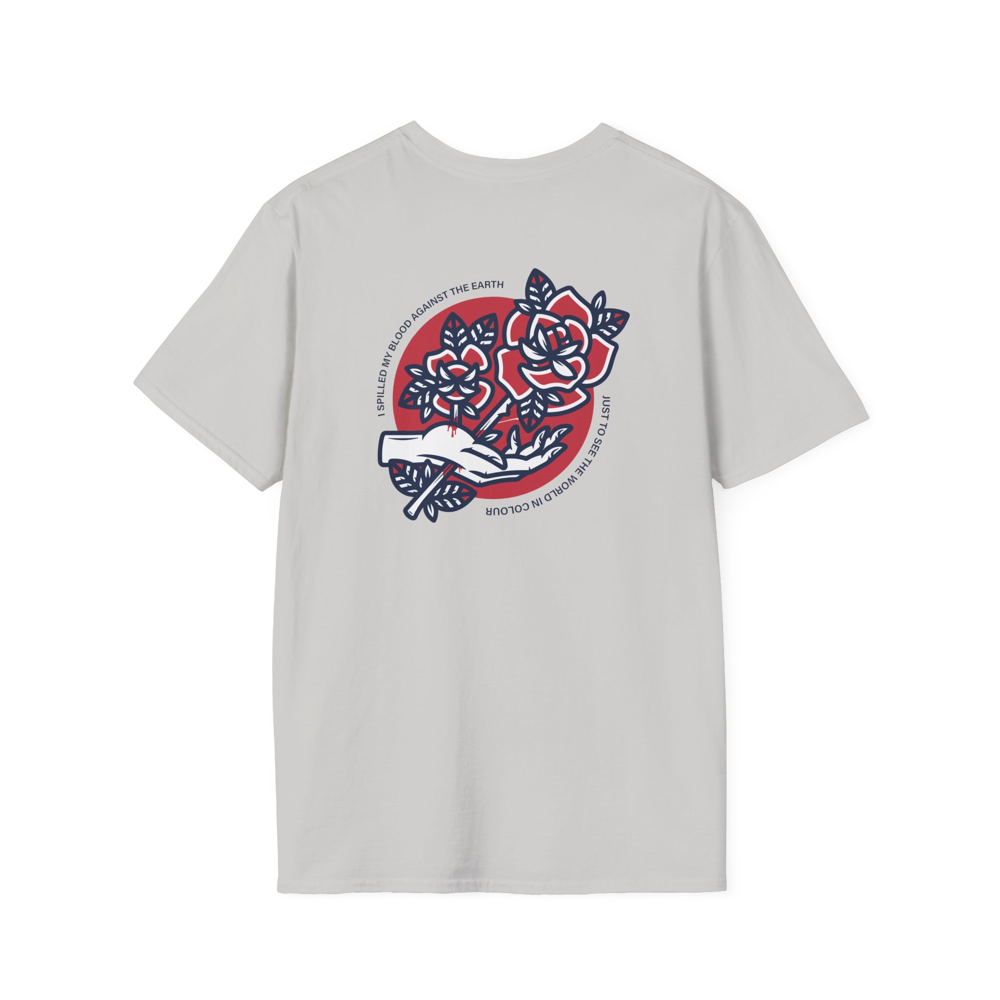 Polaris Rose Unisex Softstyle T-Shirt - Image 6