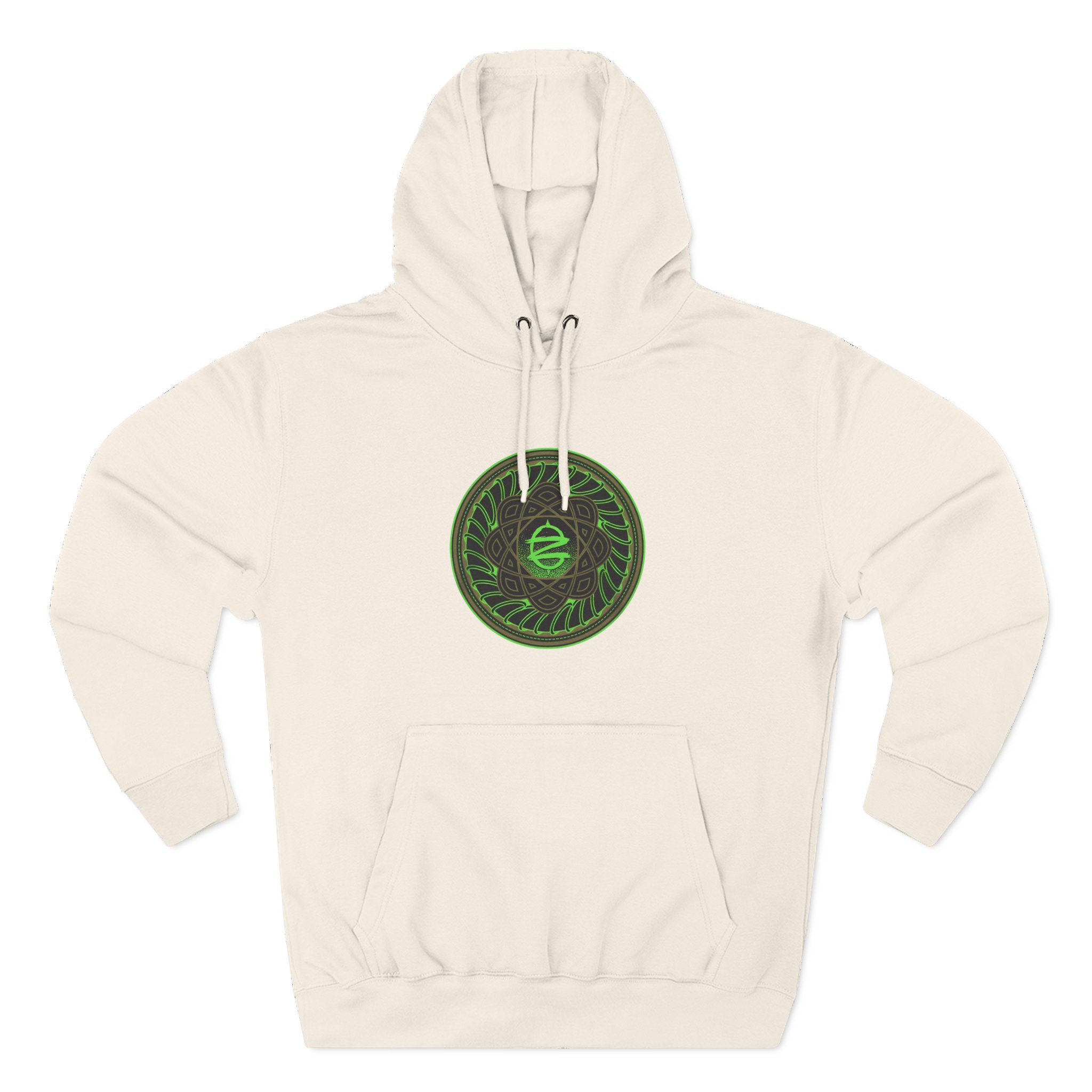 Lsdream Green Earth Three-Panel Fleece Hoodie - Image 5