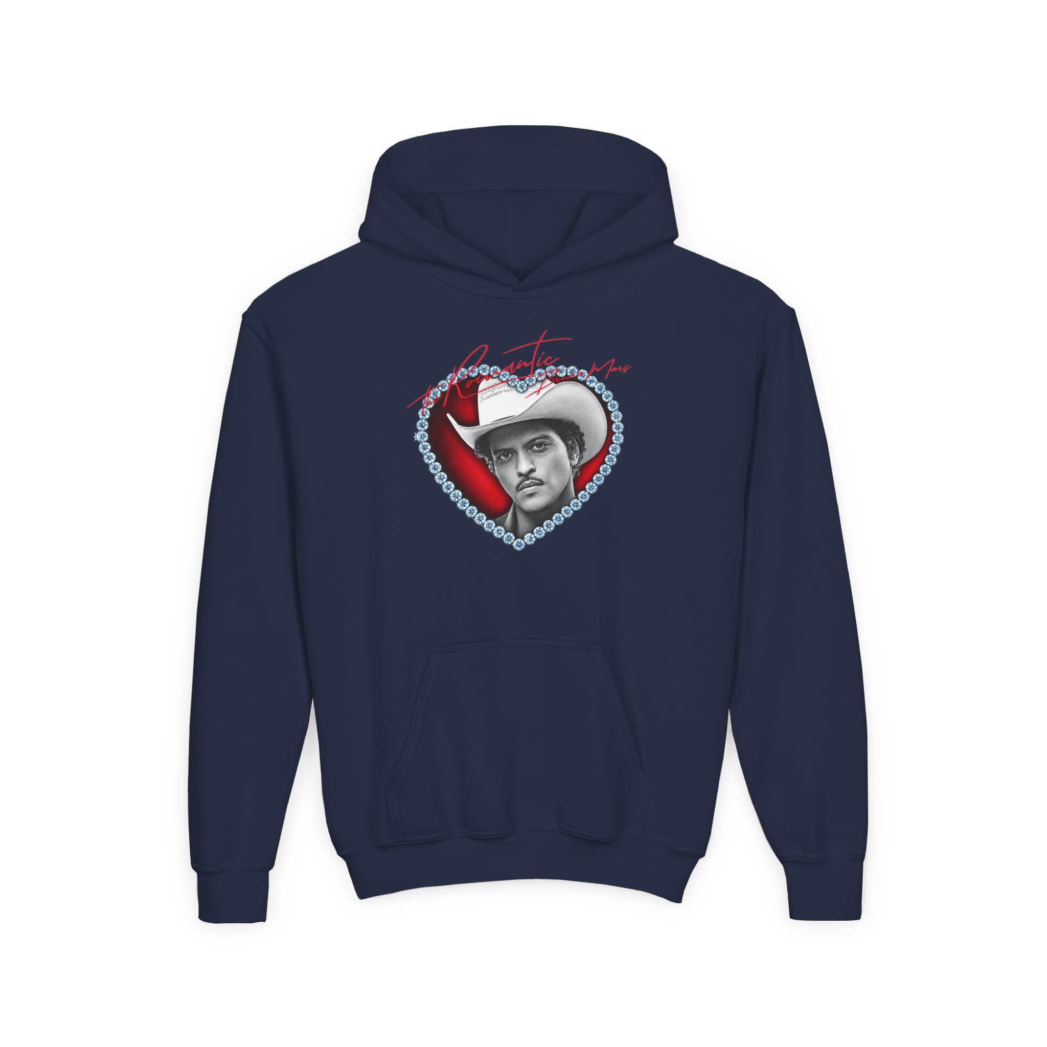 Bruno Mars Win Your Heart Youth Heavy Blend Hooded Sweatshirt - Image 7