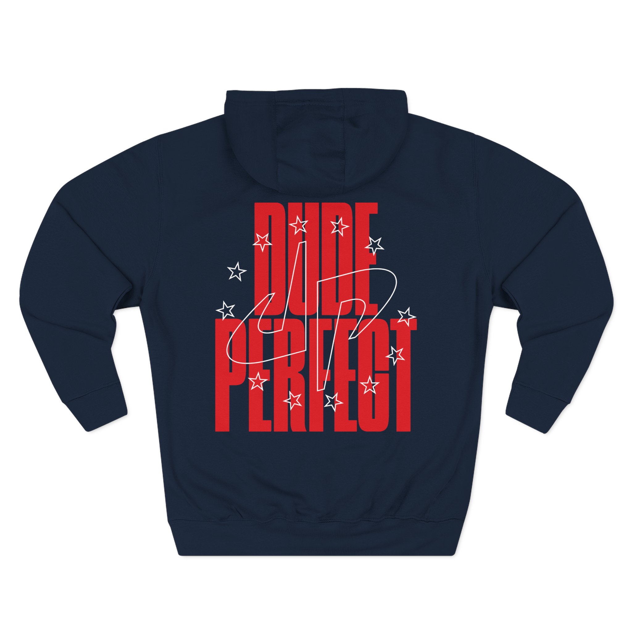 Dude Perfect All-american Three-Panel Fleece Hoodie - Image 12