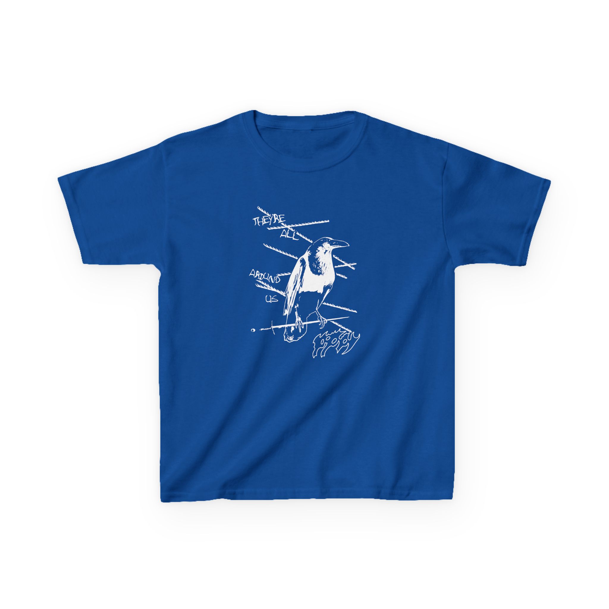 Kids Poppy They're All Around Us Heavy Cotton™ Tee - Image 7