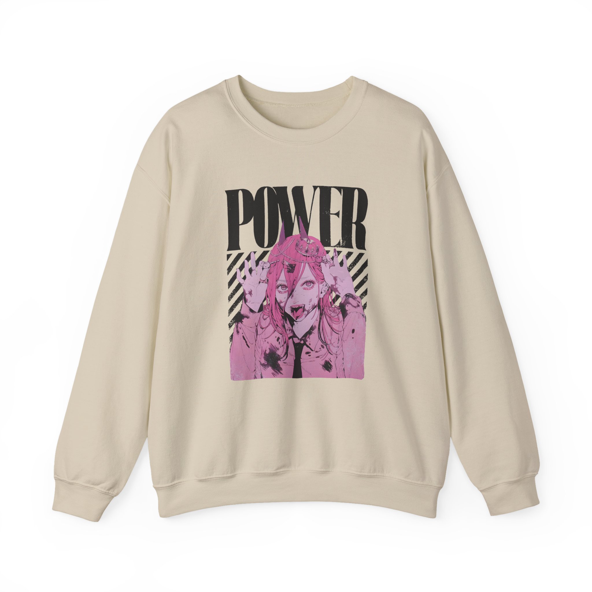 Chainsaw Man Power Unisex Heavy Blend™ Crewneck Sweatshirt - Image 5