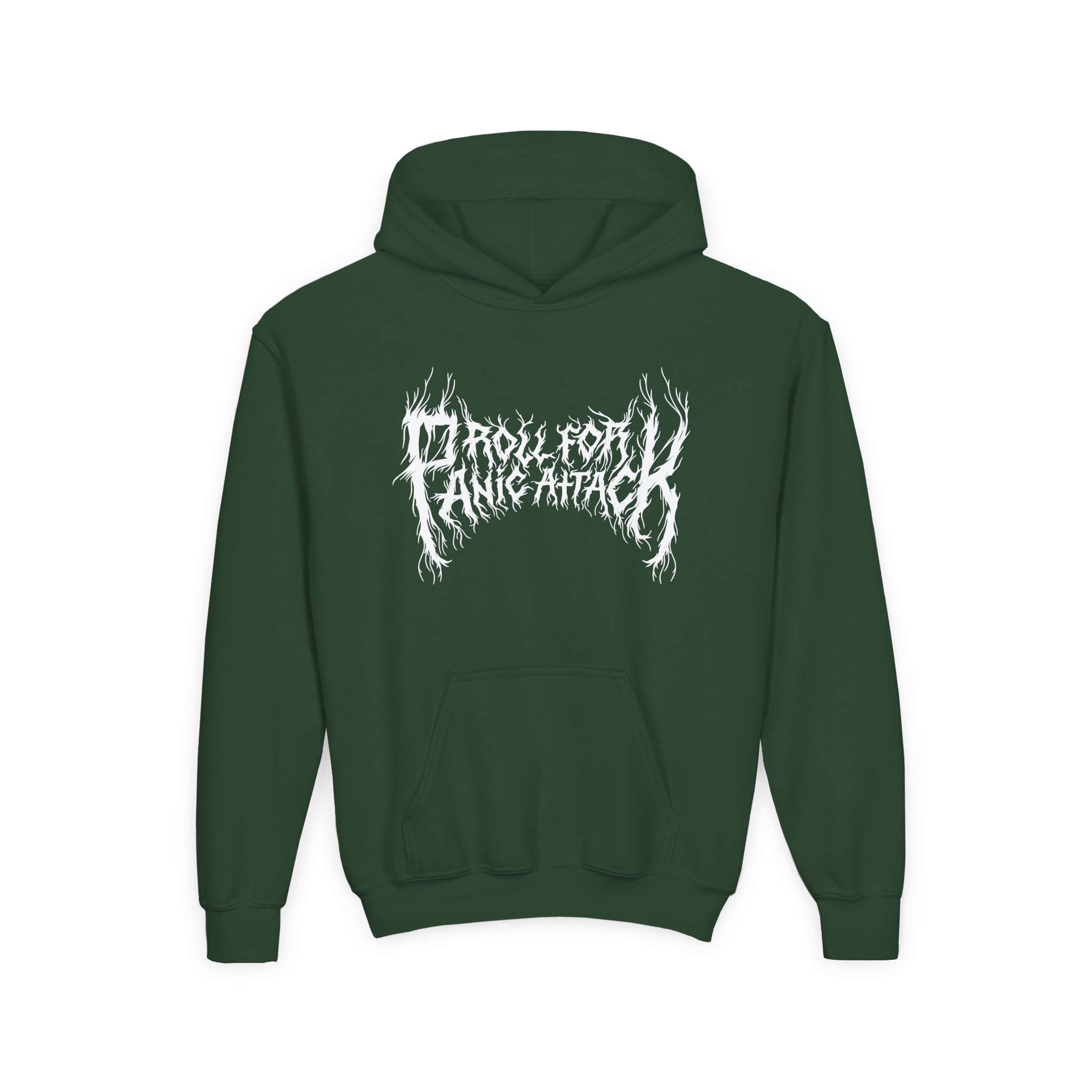 Dropout Fantasy High Roll For Panic Attack Youth Heavy Blend Hooded Sweatshirt - Image 5