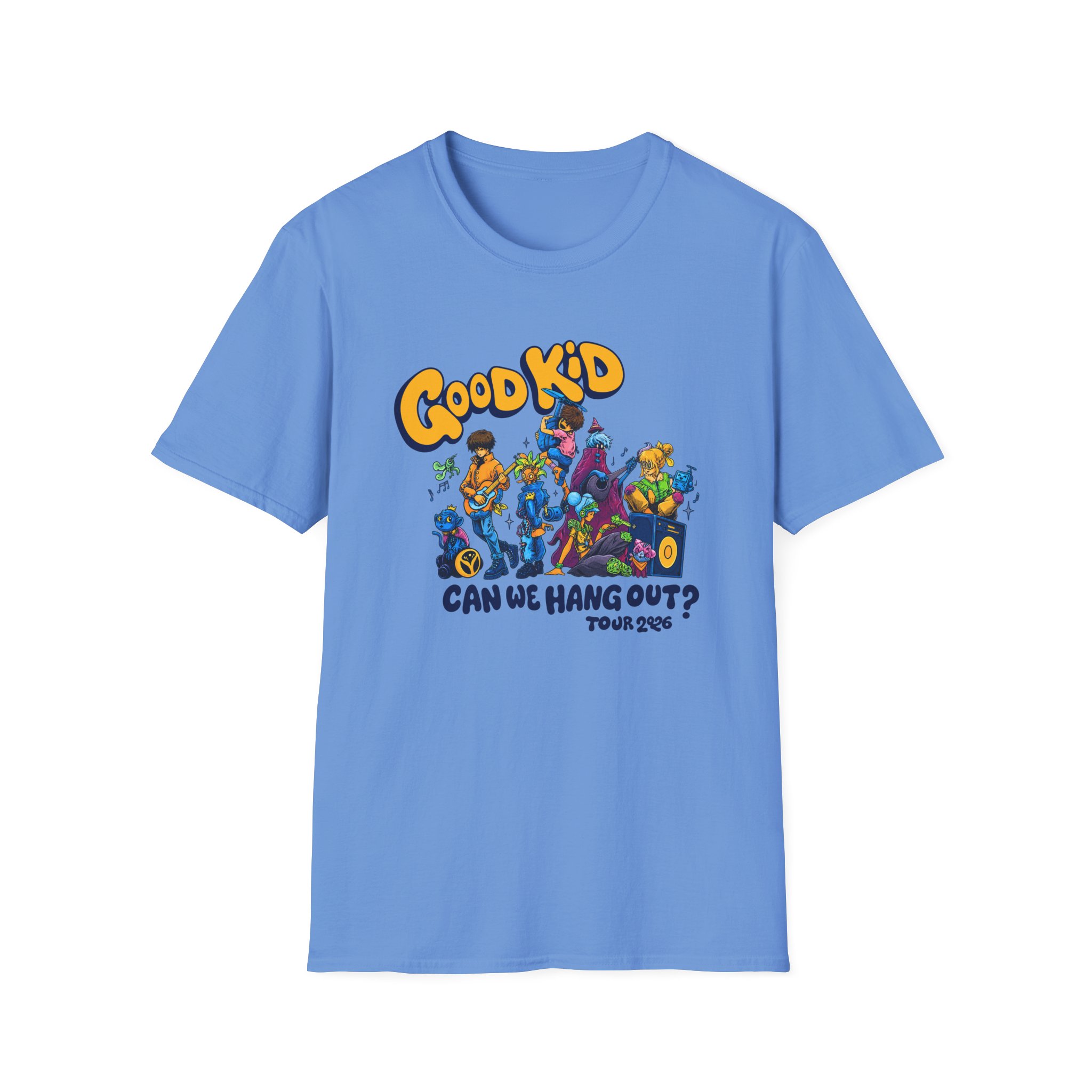 Good Kid Can We Hang Out Unisex Softstyle T-Shirt - Image 23