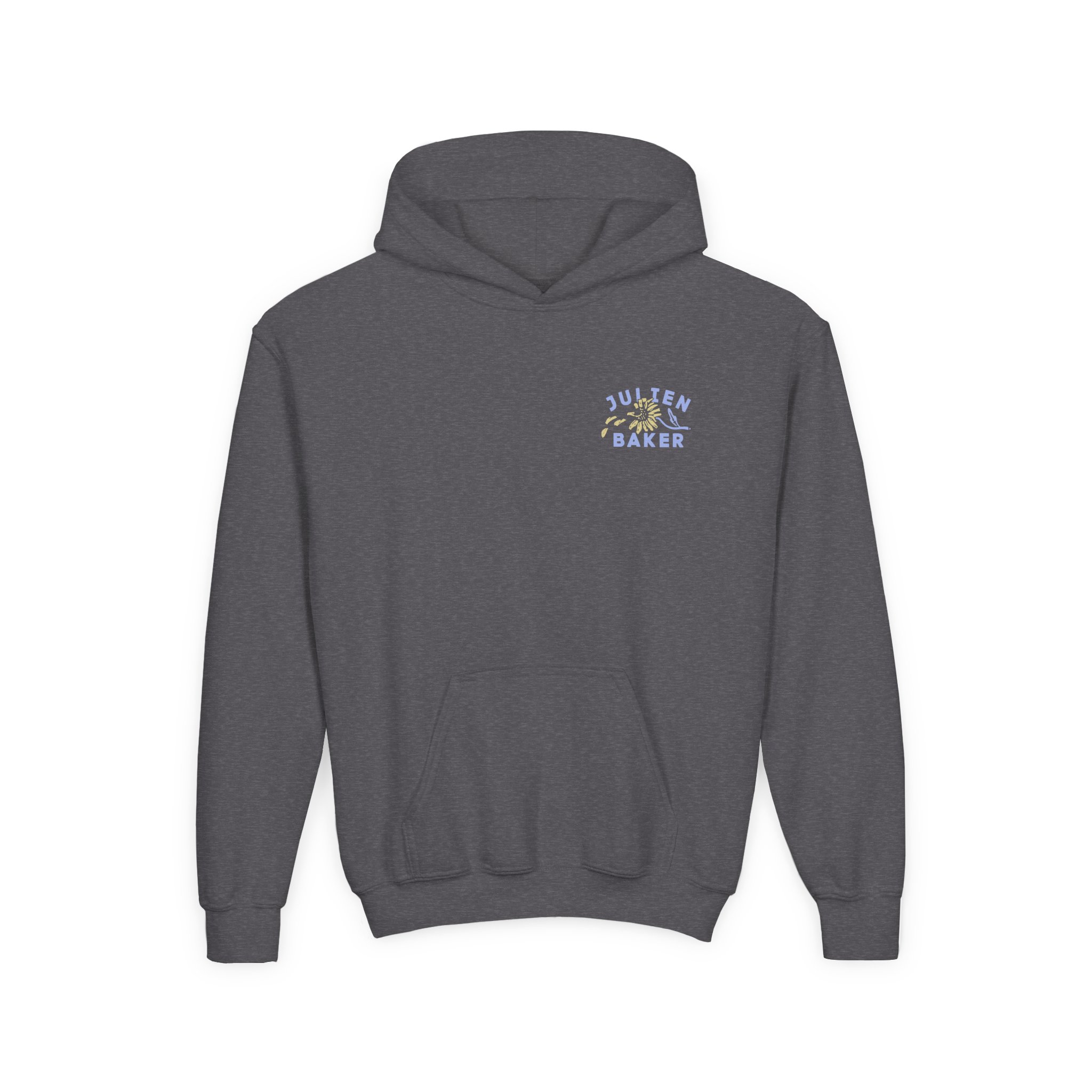 Julien Baker Youth Heavy Blend Hooded Sweatshirt - Image 7