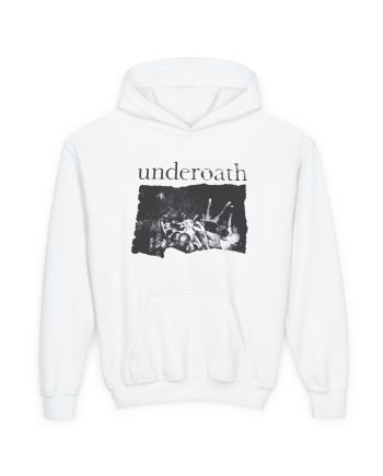 Underoath Generation TOCS Photo Tie Dye Youth Heavy Blend Hooded Sweatshirt