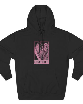 Chat Pile Pamela Three-Panel Fleece Hoodie