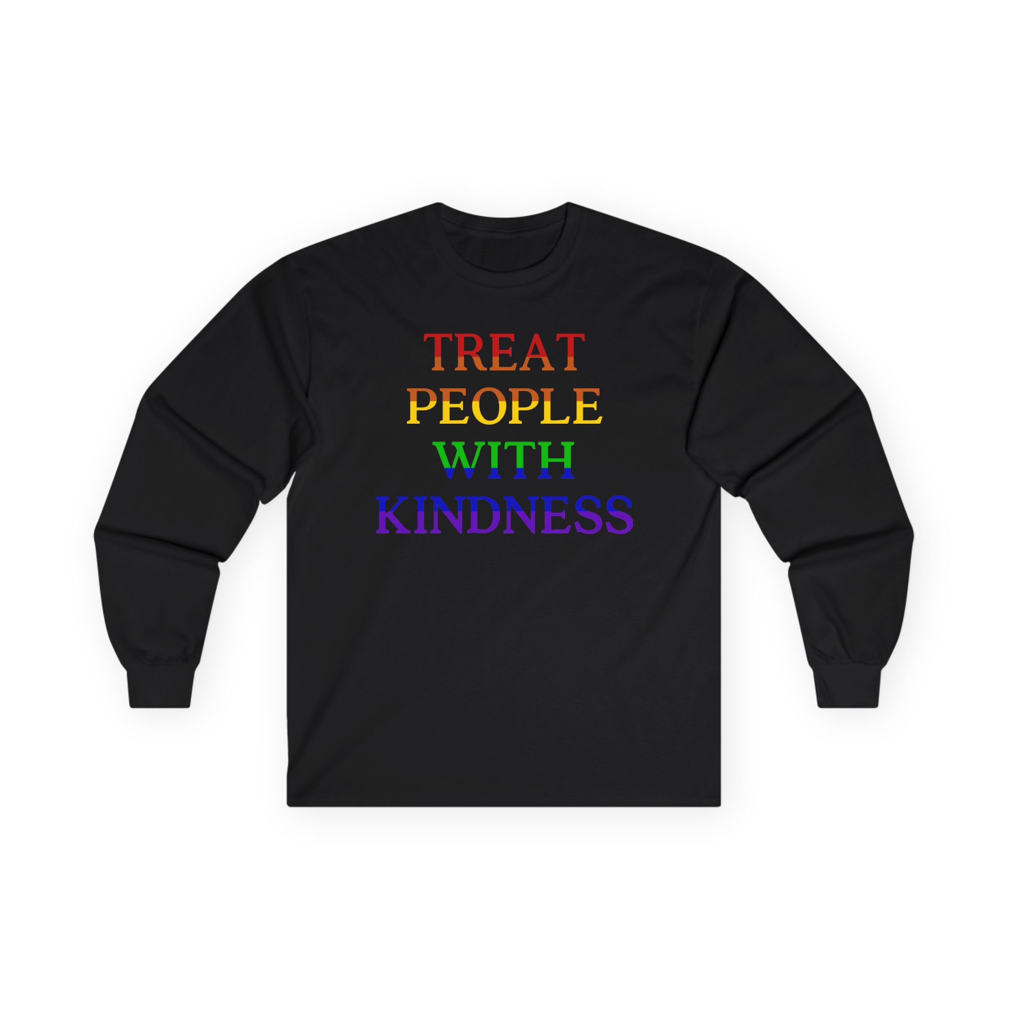 Love on Tour Treat People With Kindness Unisex Ultra Cotton Long Sleeve Tee - Image 5