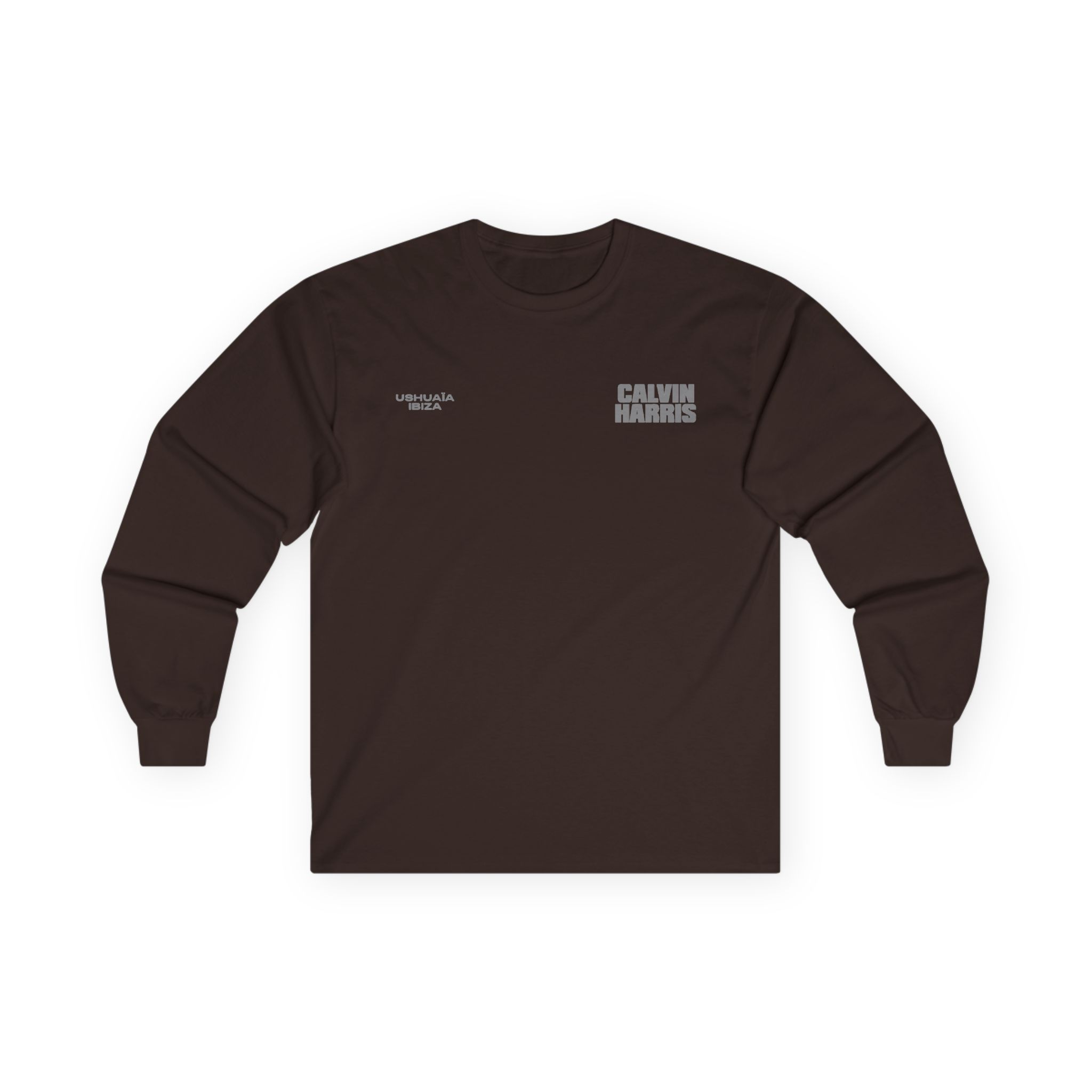 Calvin Harris Ibiza Text Unisex Ultra Cotton Long Sleeve Tee - Image 3