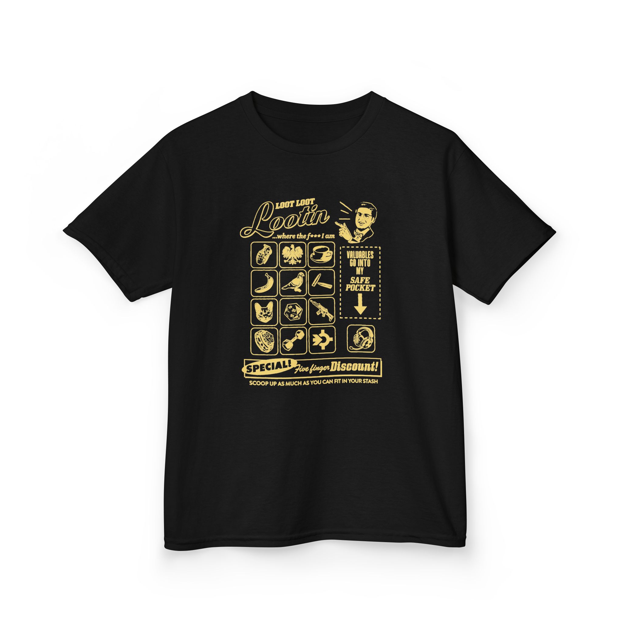Shroud Loot Loot Kids Heavy Cotton™ Tee