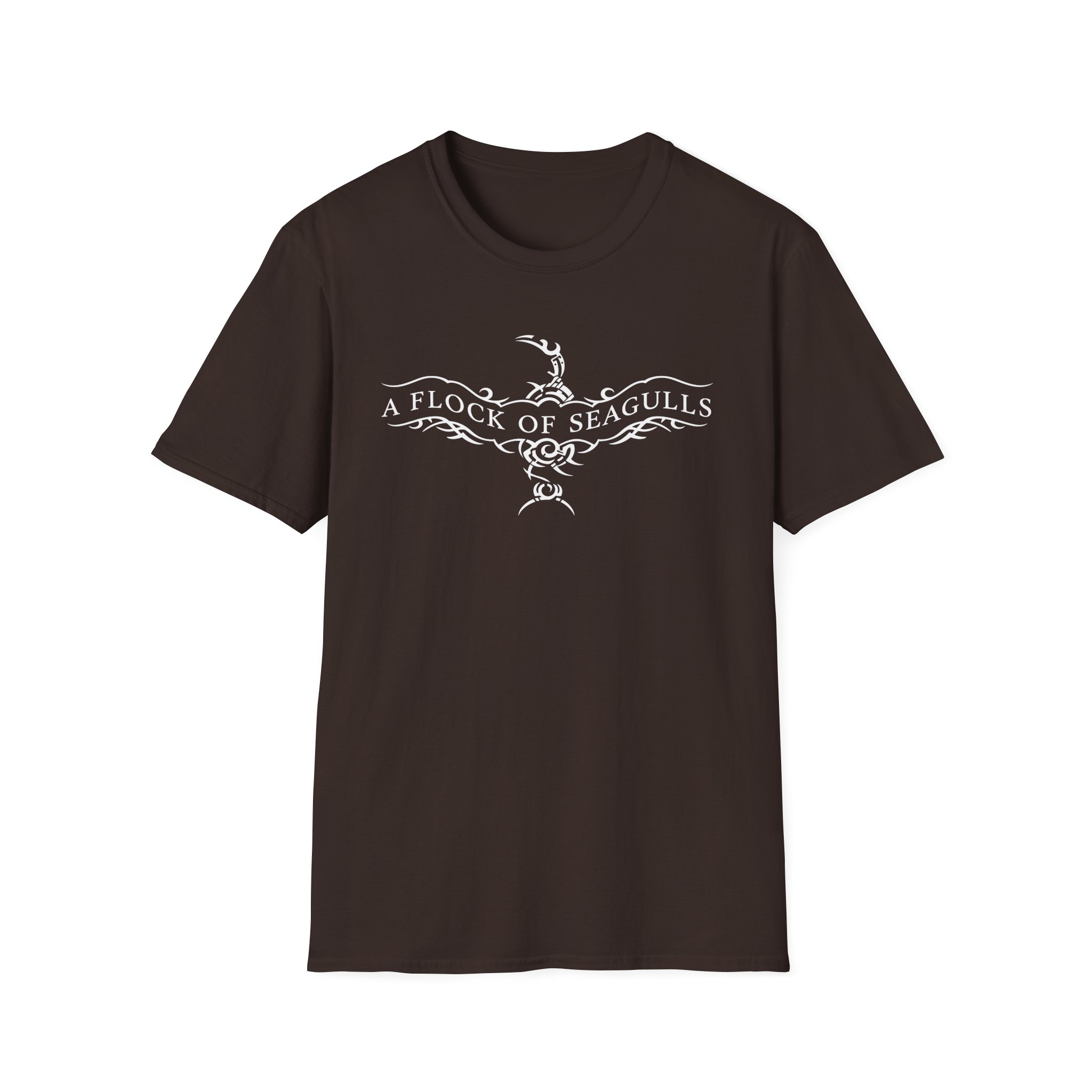 A Flock of Seagulls Logo Unisex Softstyle T-Shirt - Image 5