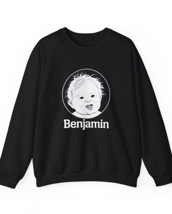 Garrett Watts Baby Benjamin Unisex Heavy Blend™ Crewneck Sweatshirt