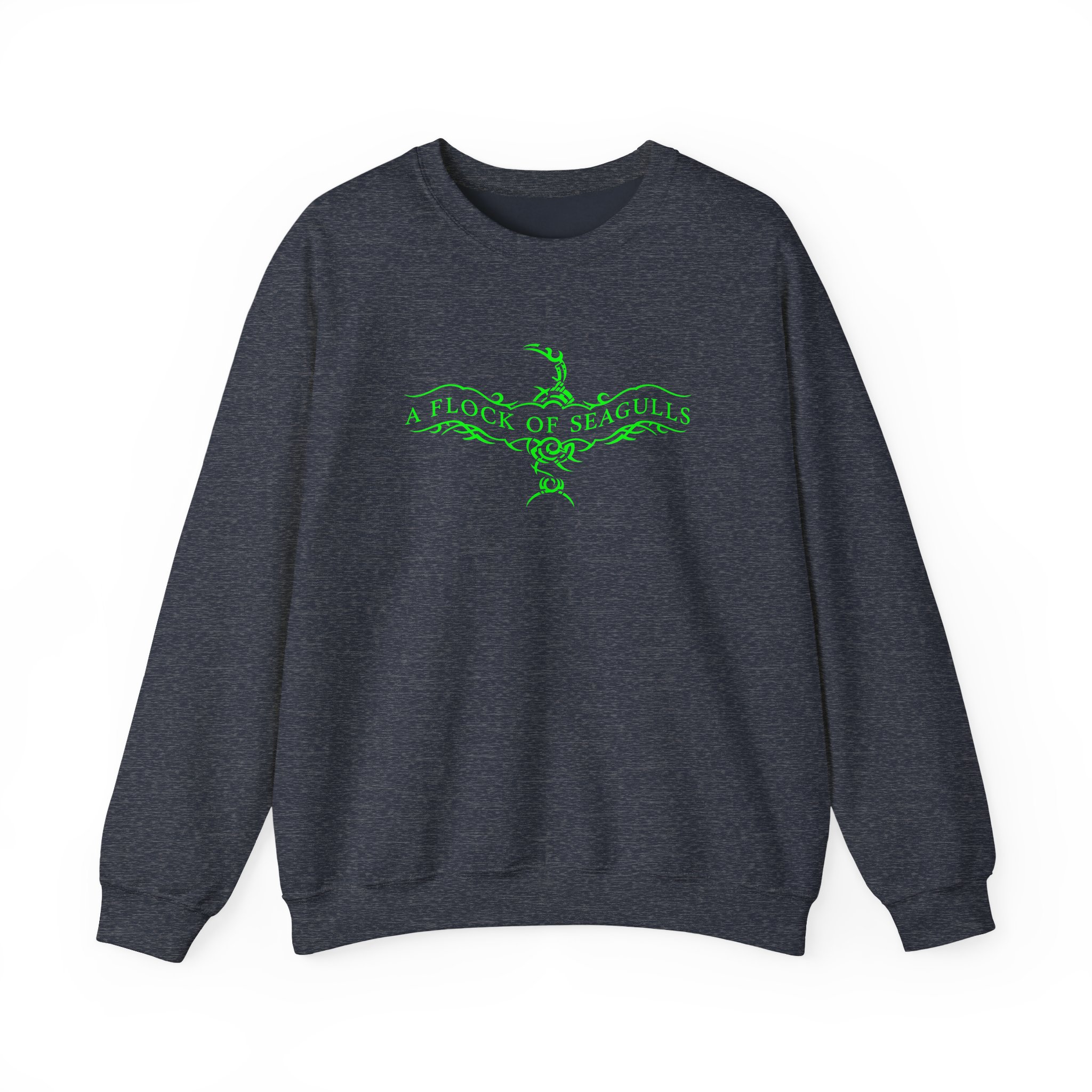 A Flock of Seagulls Logo Unisex Heavy Blend™ Crewneck Sweatshirt - Image 5