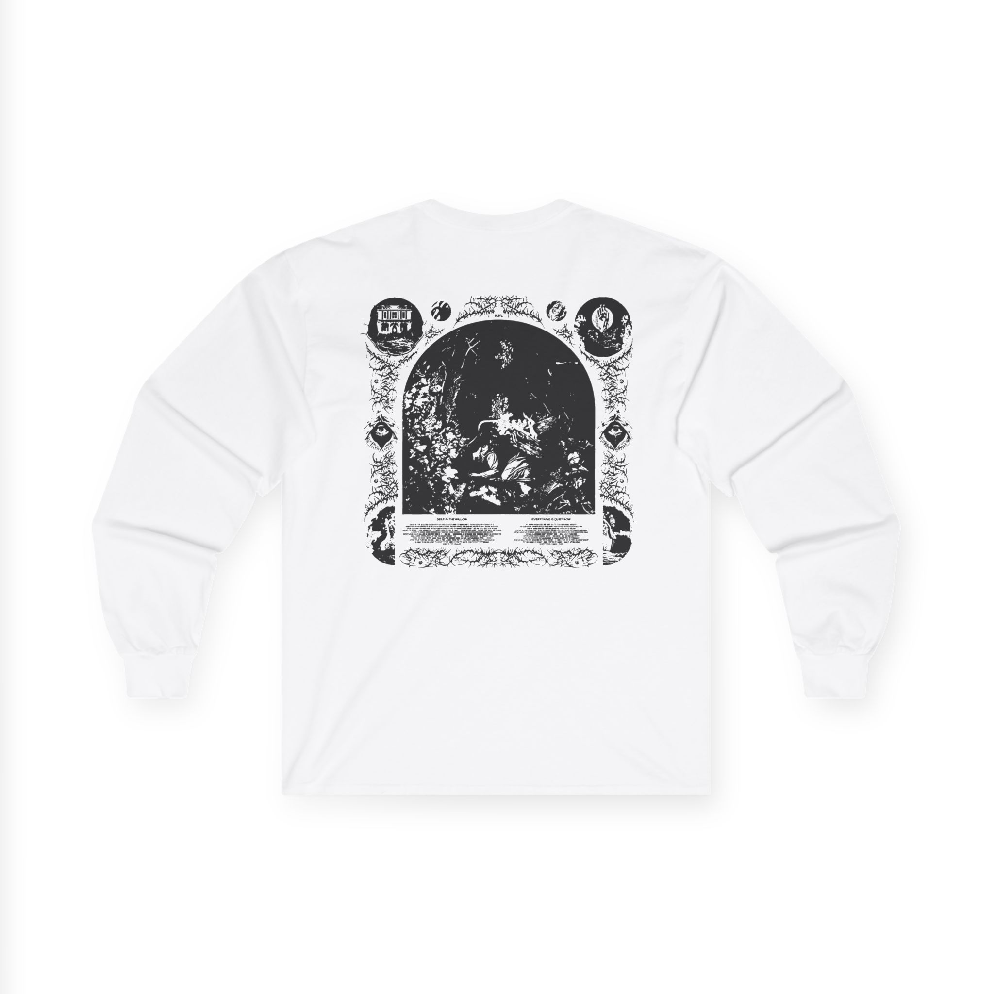 Knocked Loose Quiet Now Unisex Ultra Cotton Long Sleeve Tee - Image 2