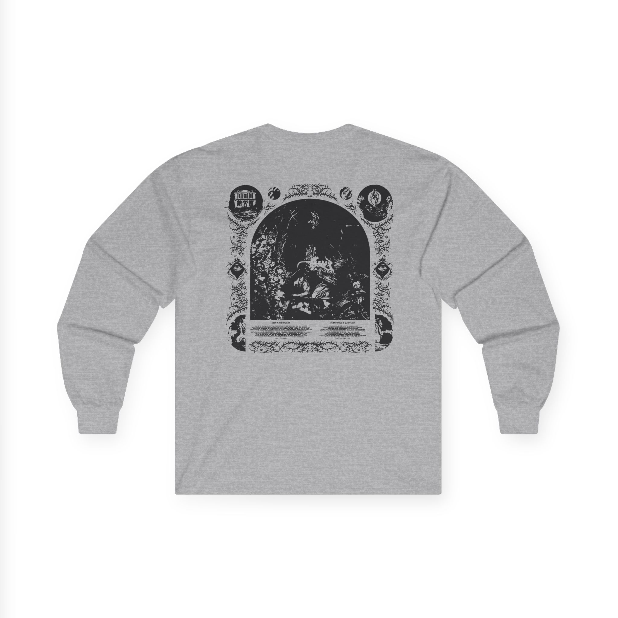 Knocked Loose Quiet Now Unisex Ultra Cotton Long Sleeve Tee - Image 6