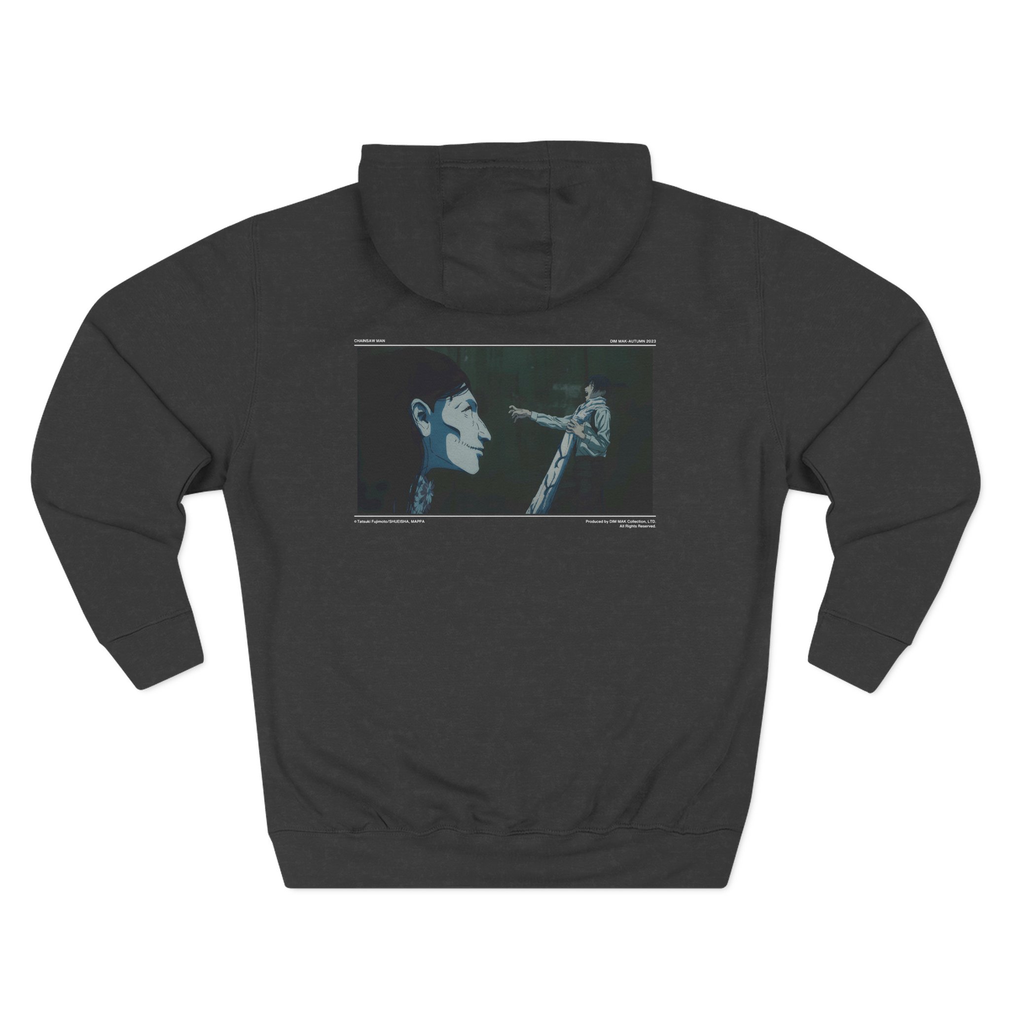 Chainsaw Man X Dim Mak Aki Three-Panel Fleece Hoodie - Image 4