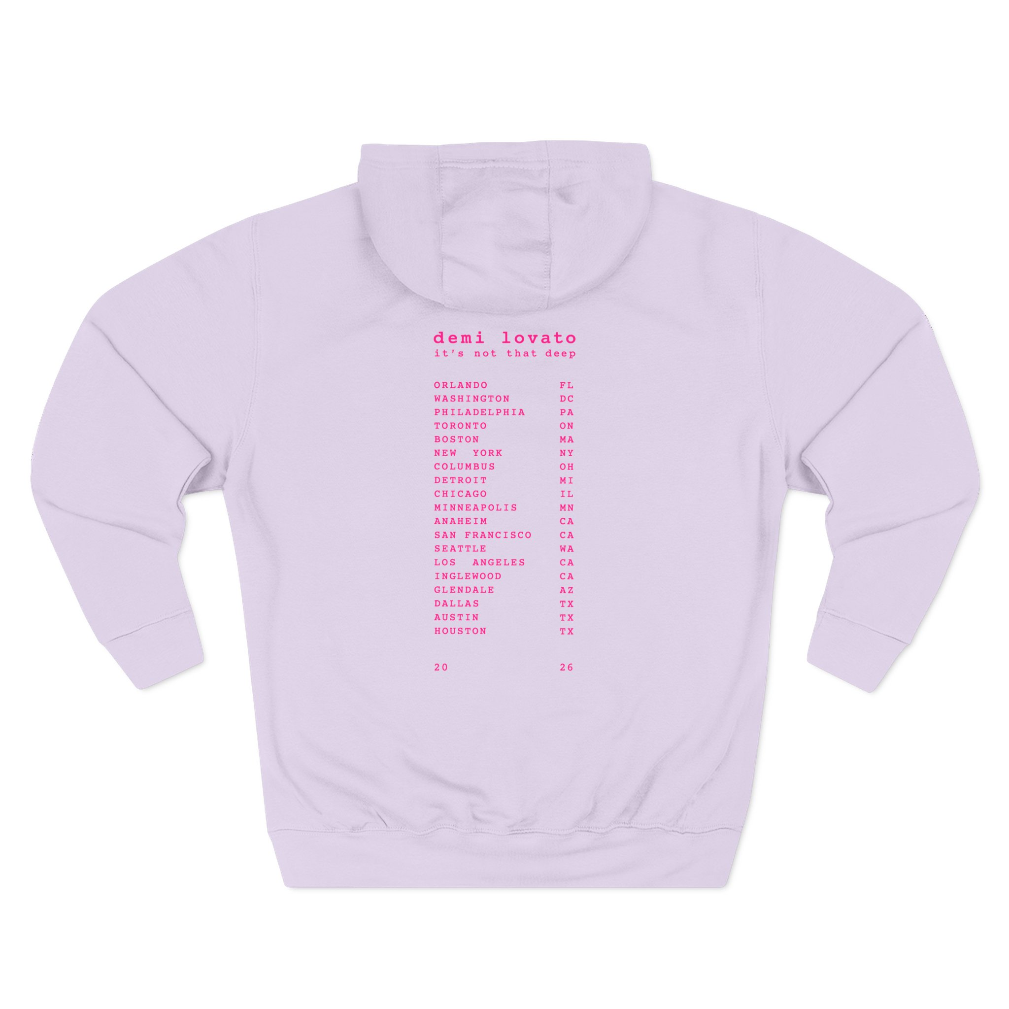 D L Three-panel Fleece Hoodie - Image 12