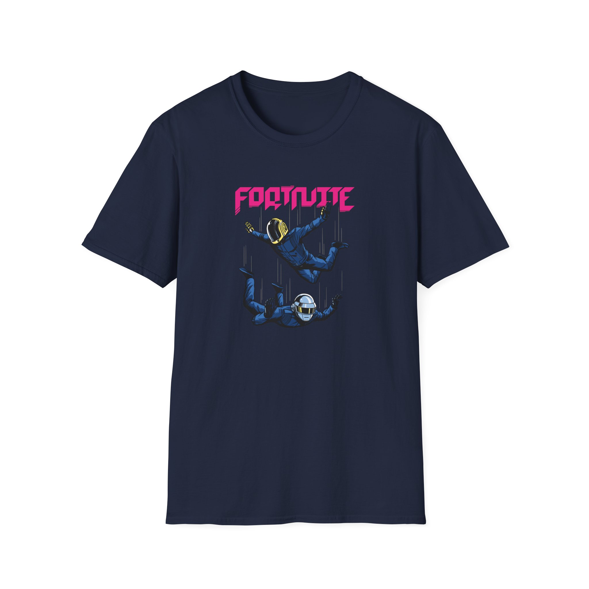 Daft Punk Fortnite X Daft Punk Unisex Softstyle T-Shirt - Image 13