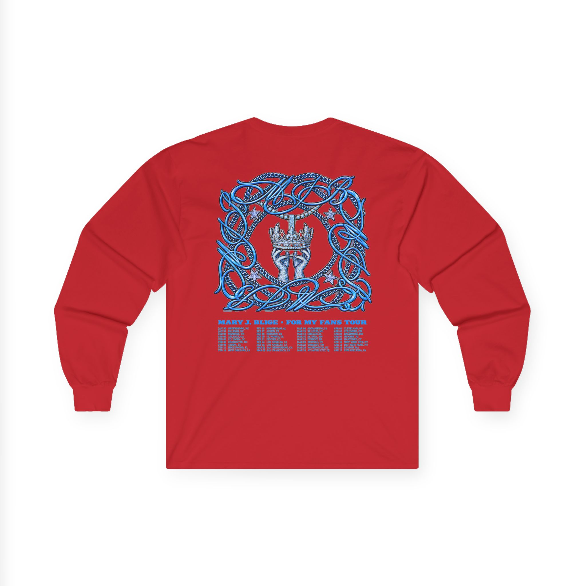 Mary J Blige Chain Unisex Ultra Cotton Long Sleeve Tee - Image 20