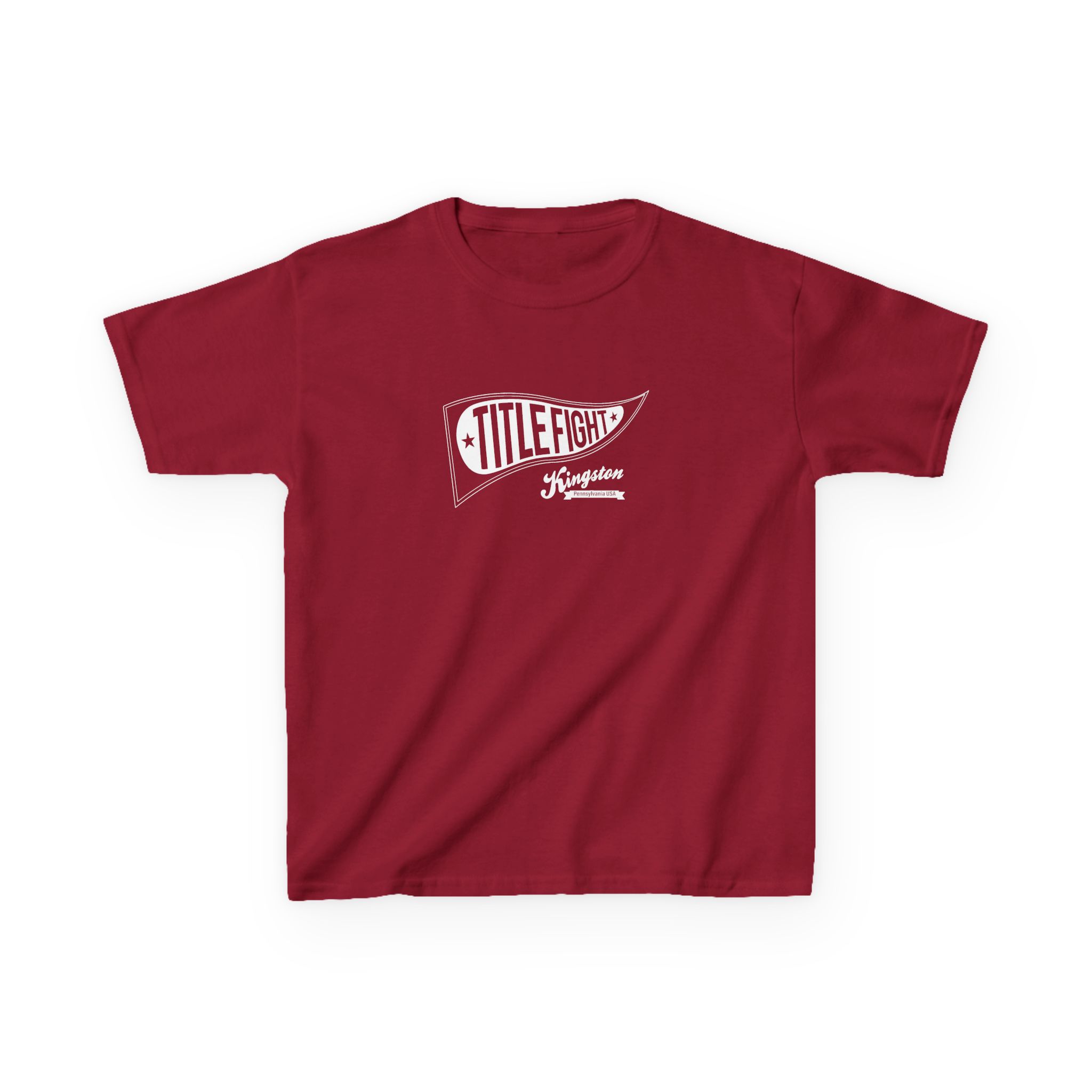 Kids Cold Cuts Title Fight Flag Heavy Cotton™ Tee - Image 21