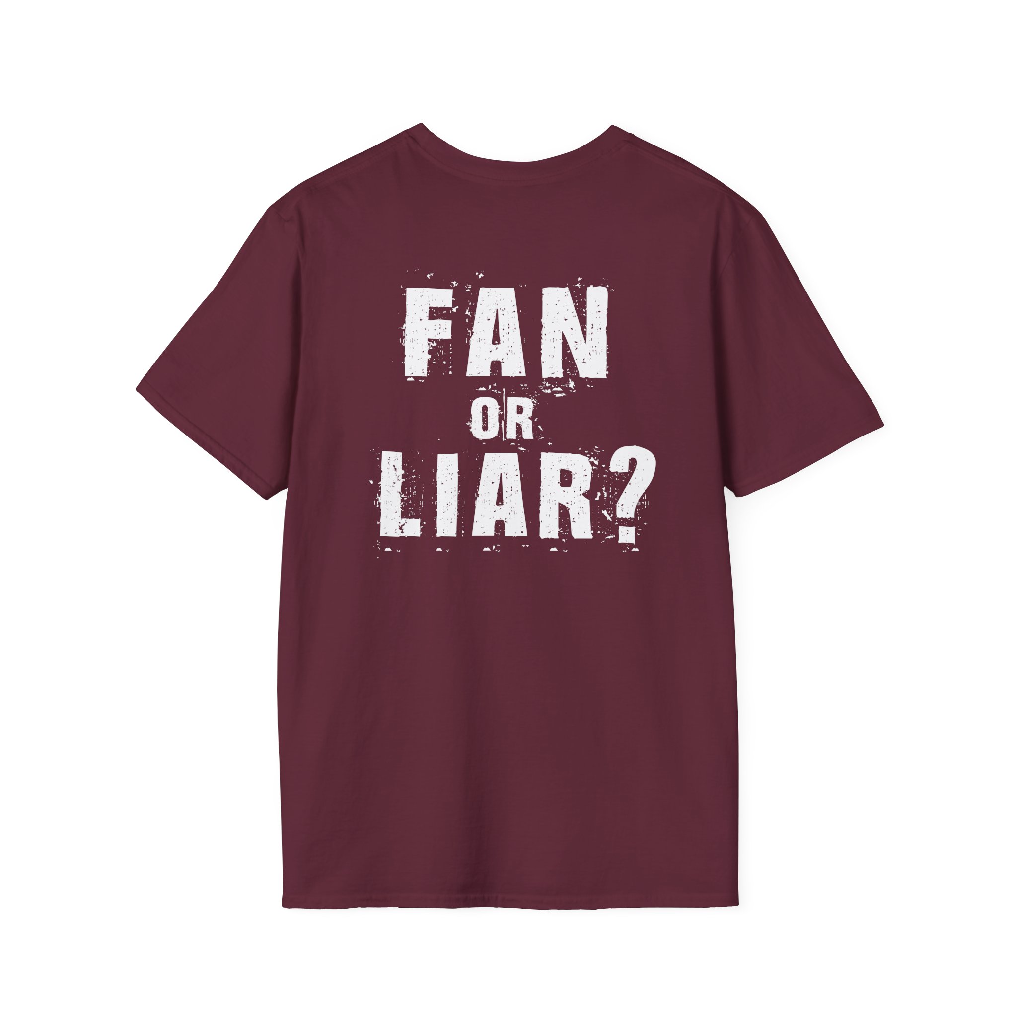 Nickelback Fan or Liar Unisex Softstyle T-Shirt - Image 4