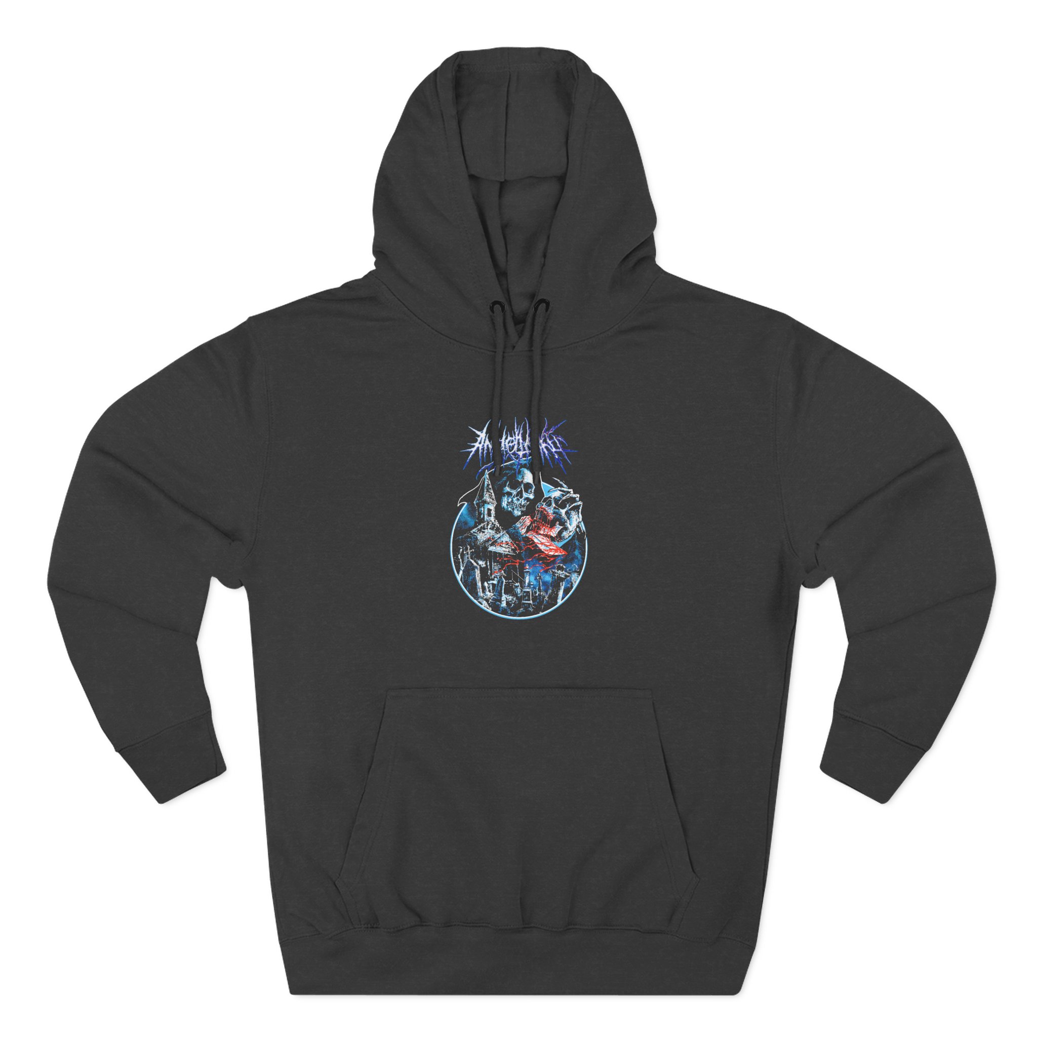 Angelmaker Angel Of Death Three-Panel Fleece Hoodie - Image 3