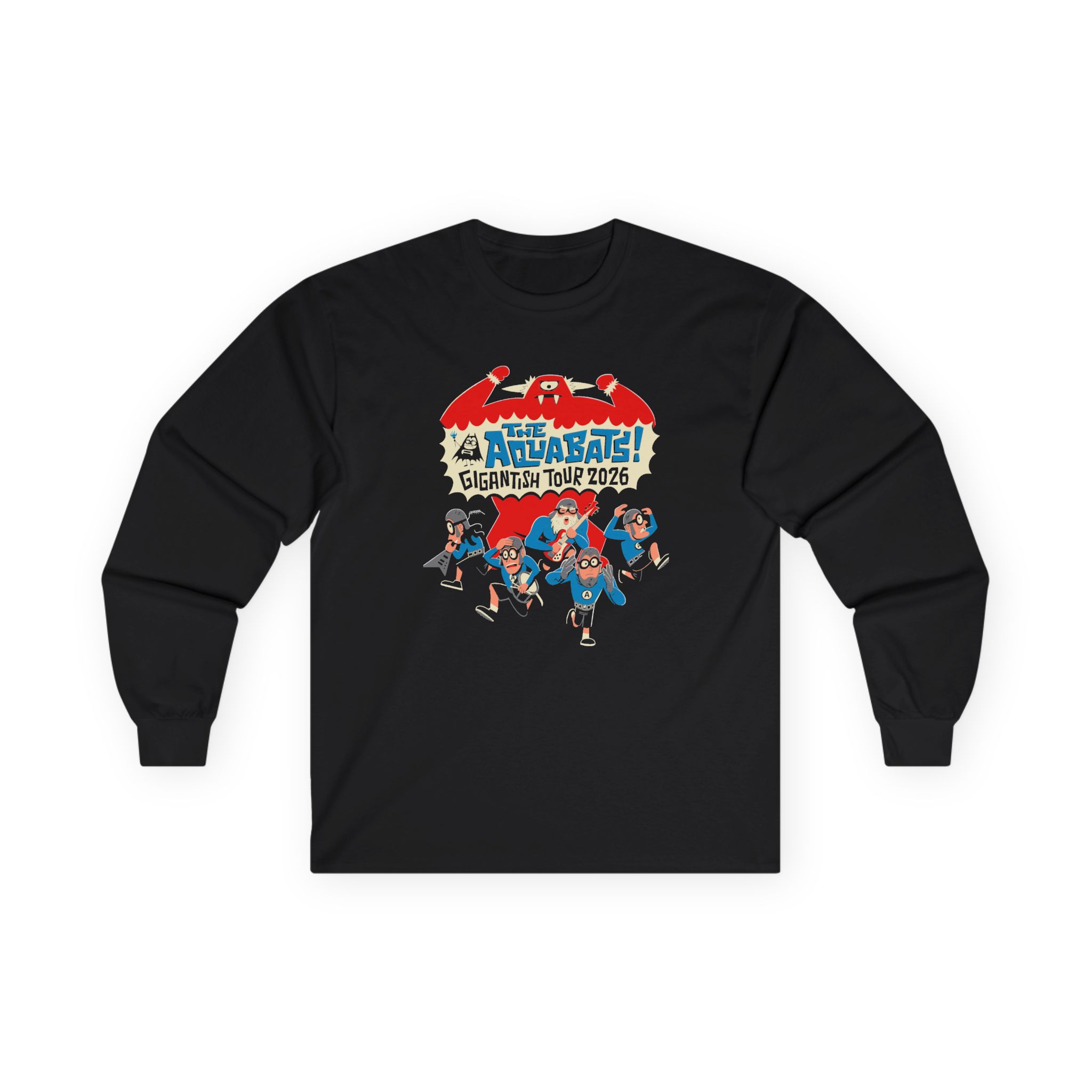 The Aquabats Gigantish Unisex Ultra Cotton Long Sleeve Tee