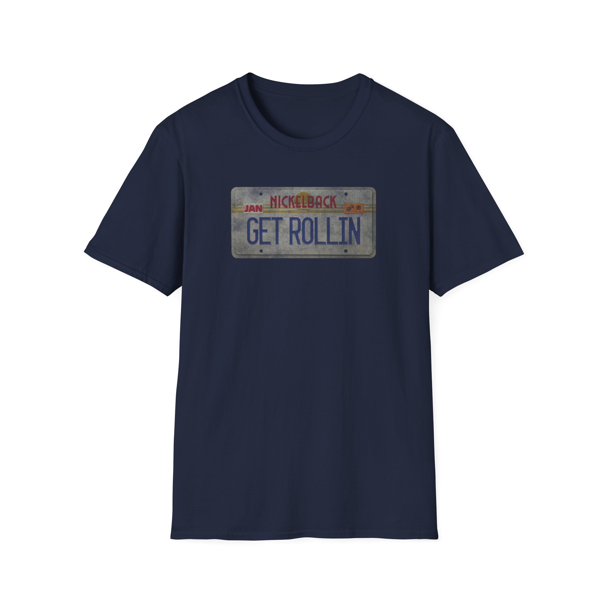 Nickelback Get Rollin Unisex Softstyle T-Shirt - Image 7