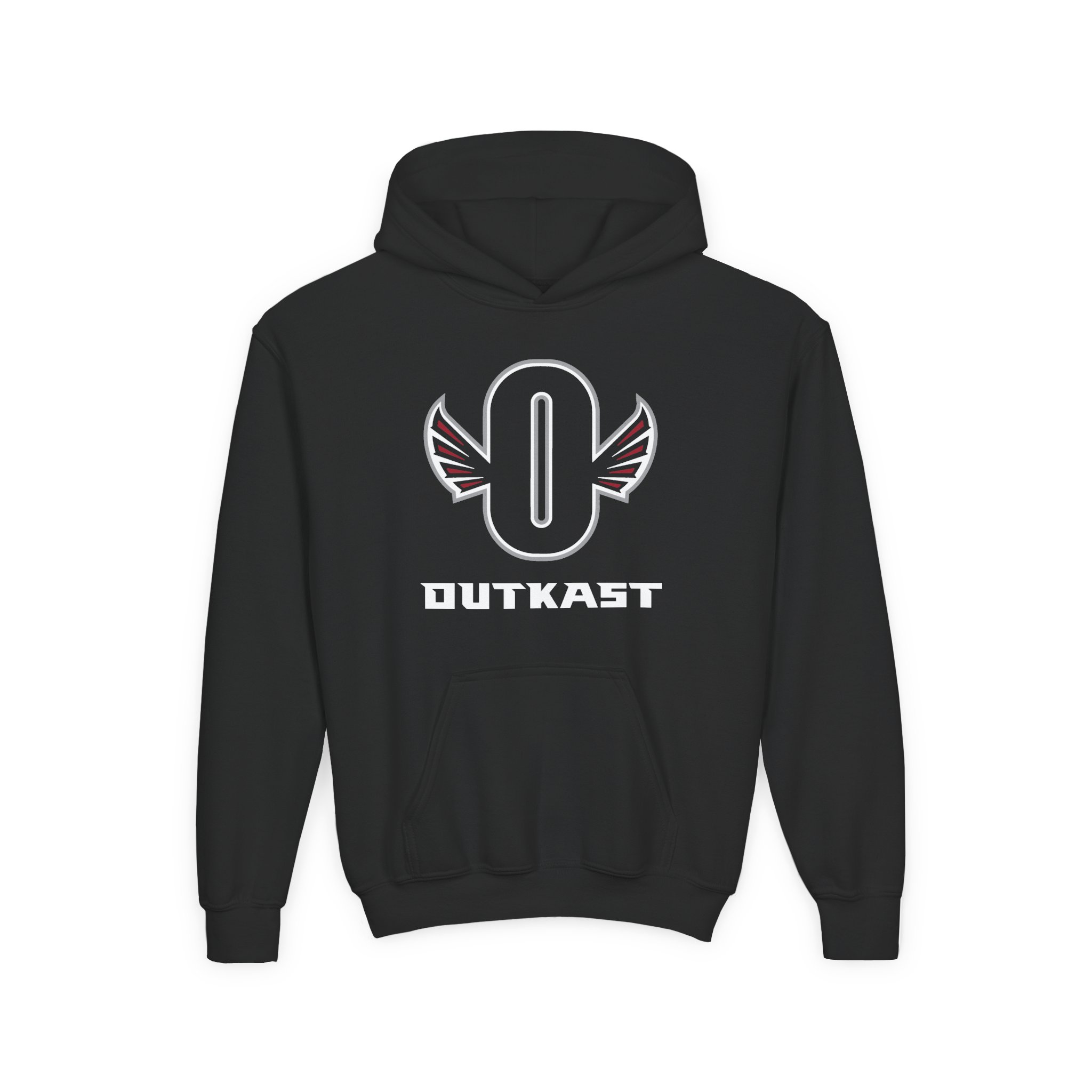 Youth Outkast X Atlanta Falcons "O" Logo Heavy Blend Hooded Sweatshirt