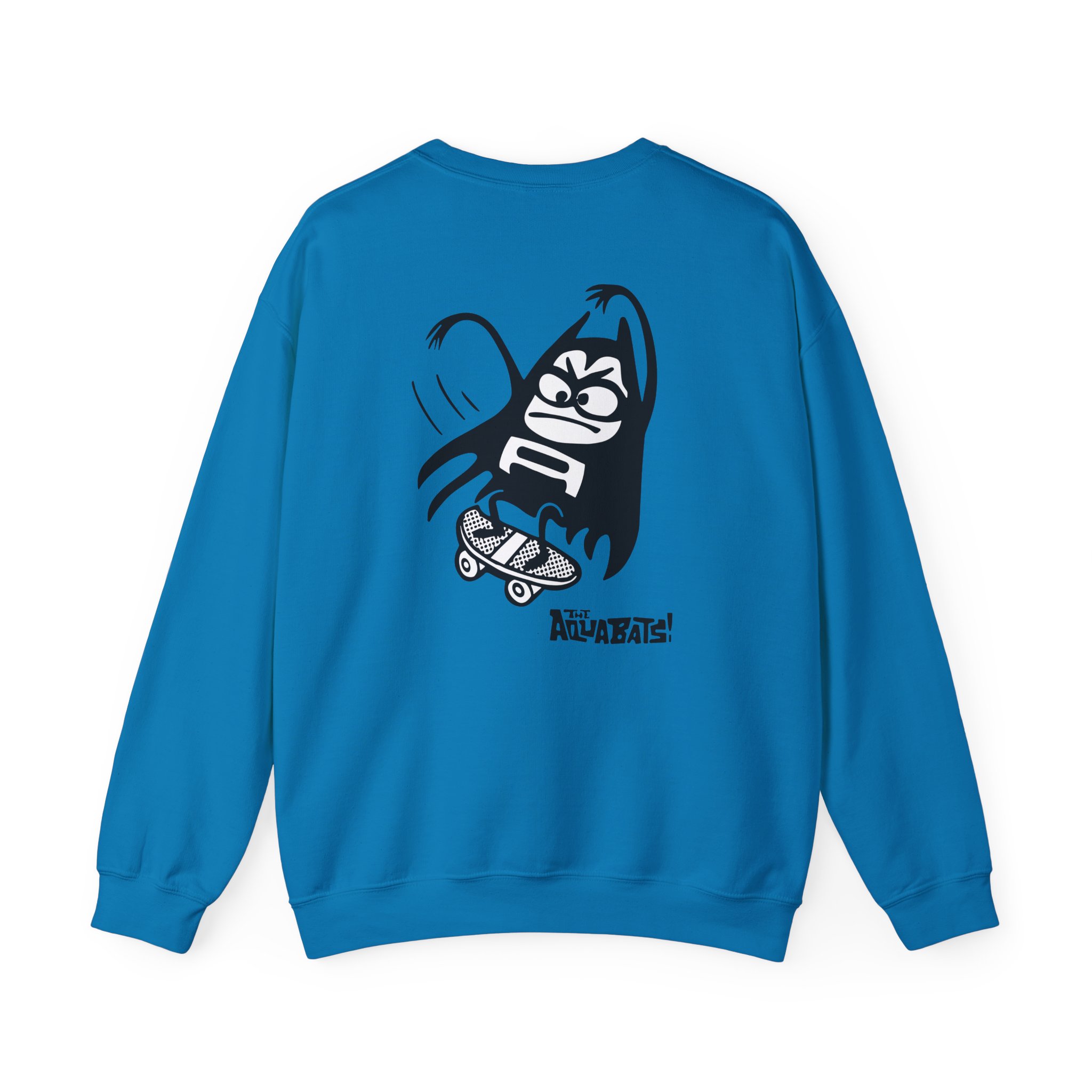 The Aquabats Lil Bat Skateboard Unisex Heavy Blend™ Crewneck Sweatshirt - Image 12