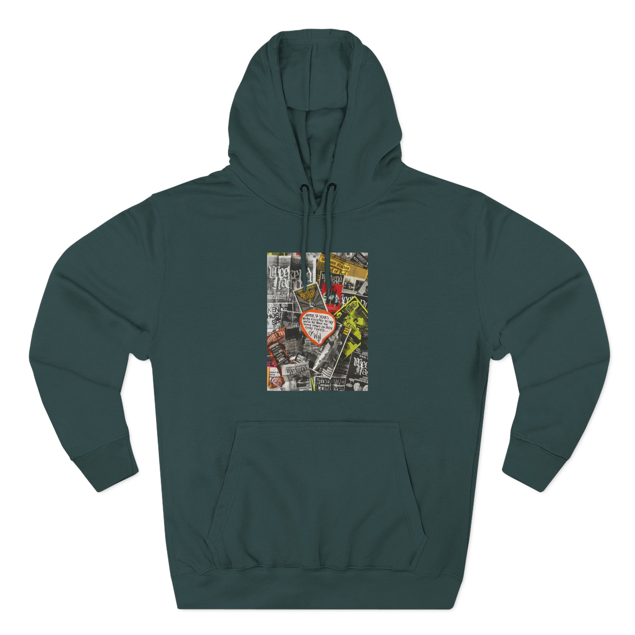 Weekend Nachos Three-Panel Fleece Hoodie - Image 7