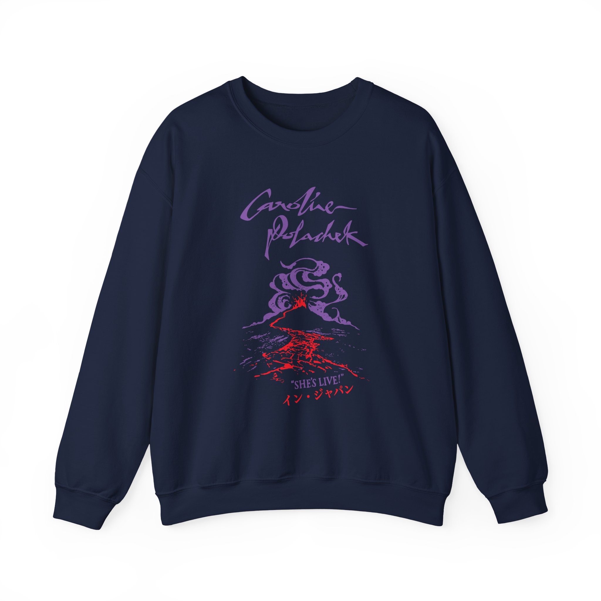 Caroline Polachek Japan Tour Unisex Heavy Blend™ Crewneck Sweatshirt - Image 7