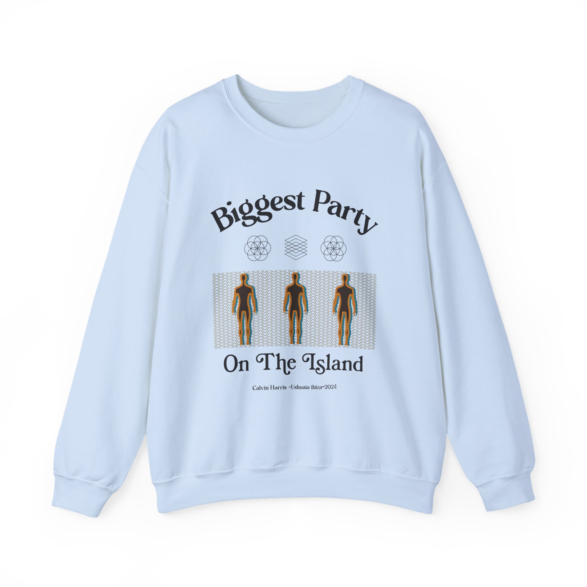 Calvin Harris Ushuaia Higher Island Party Unisex Heavy Blend™ Crewneck Sweatshirt - Image 11