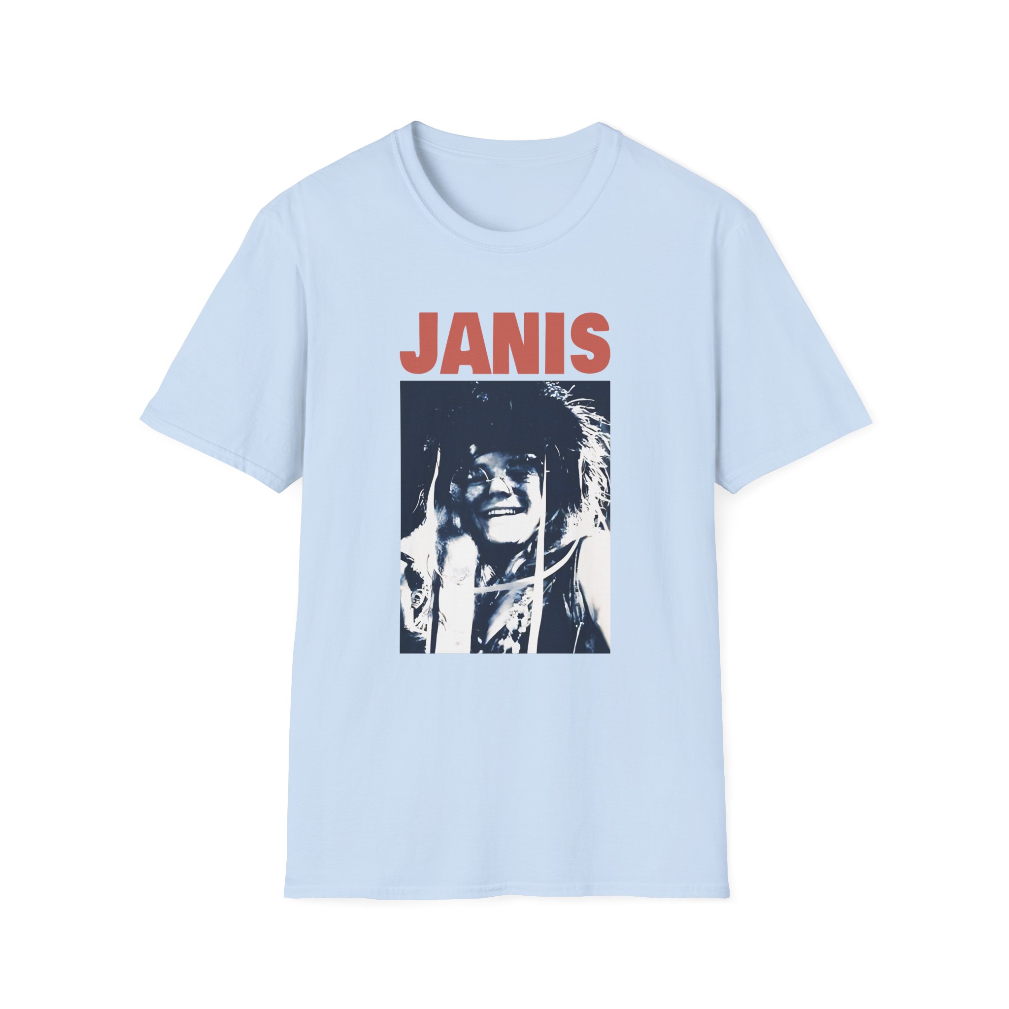 Janis Joplin Beatnick Unisex Softstyle T-Shirt - Image 21