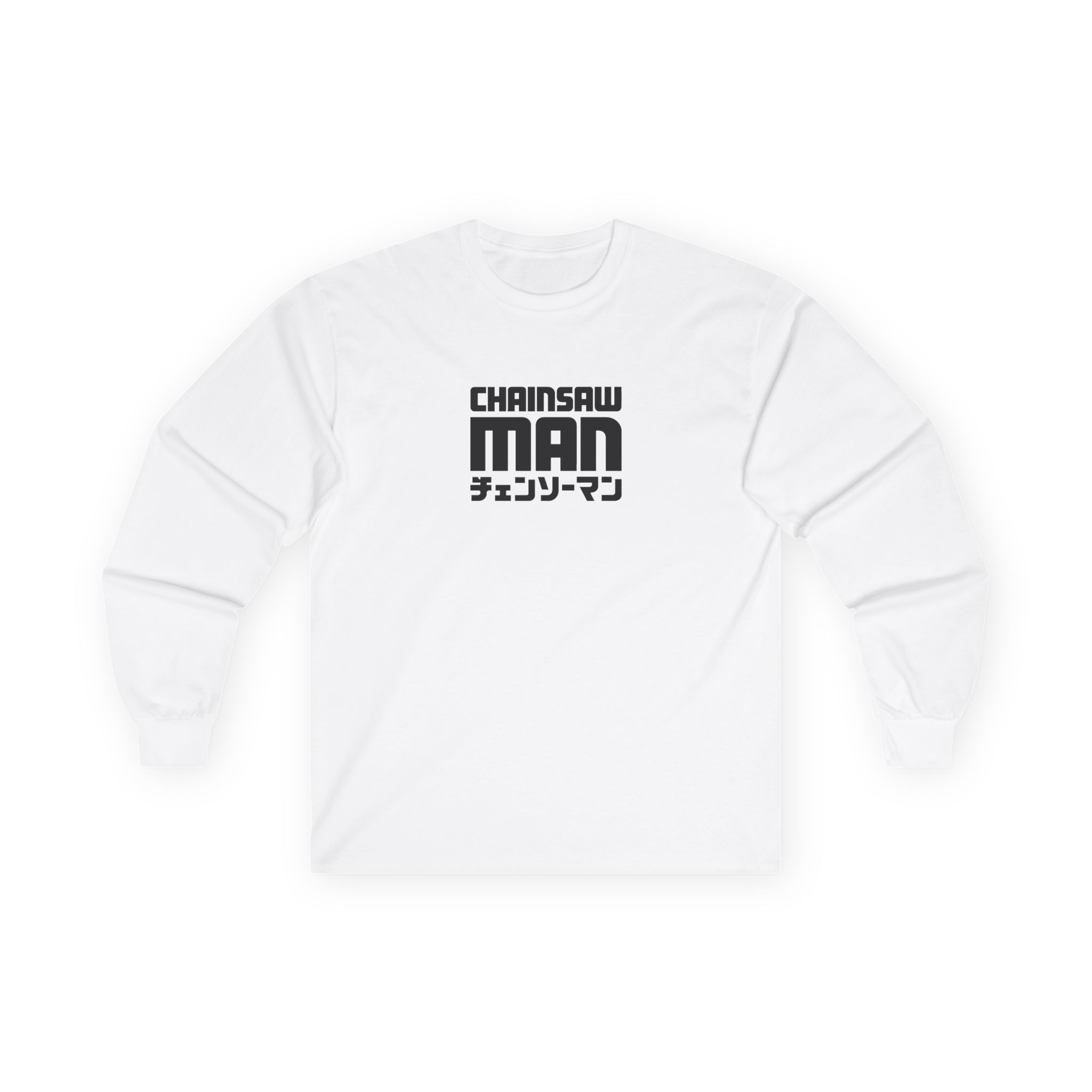 Chainsaw Man Bordeaux Smile Unisex Ultra Cotton Long Sleeve Tee - Image 3
