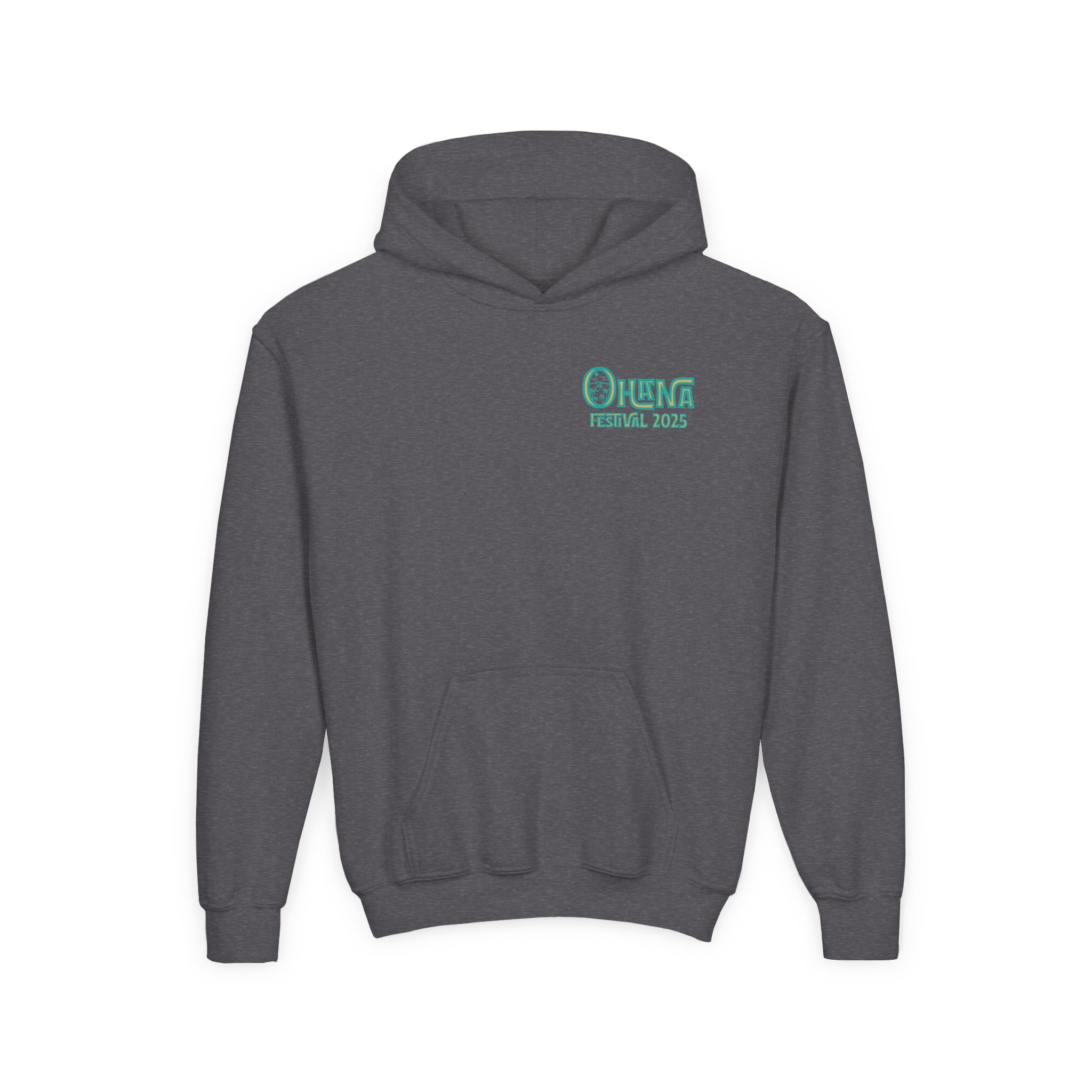 Eddie Vedder Ohana Festival Youth Heavy Blend Hooded Sweatshirt - Image 5