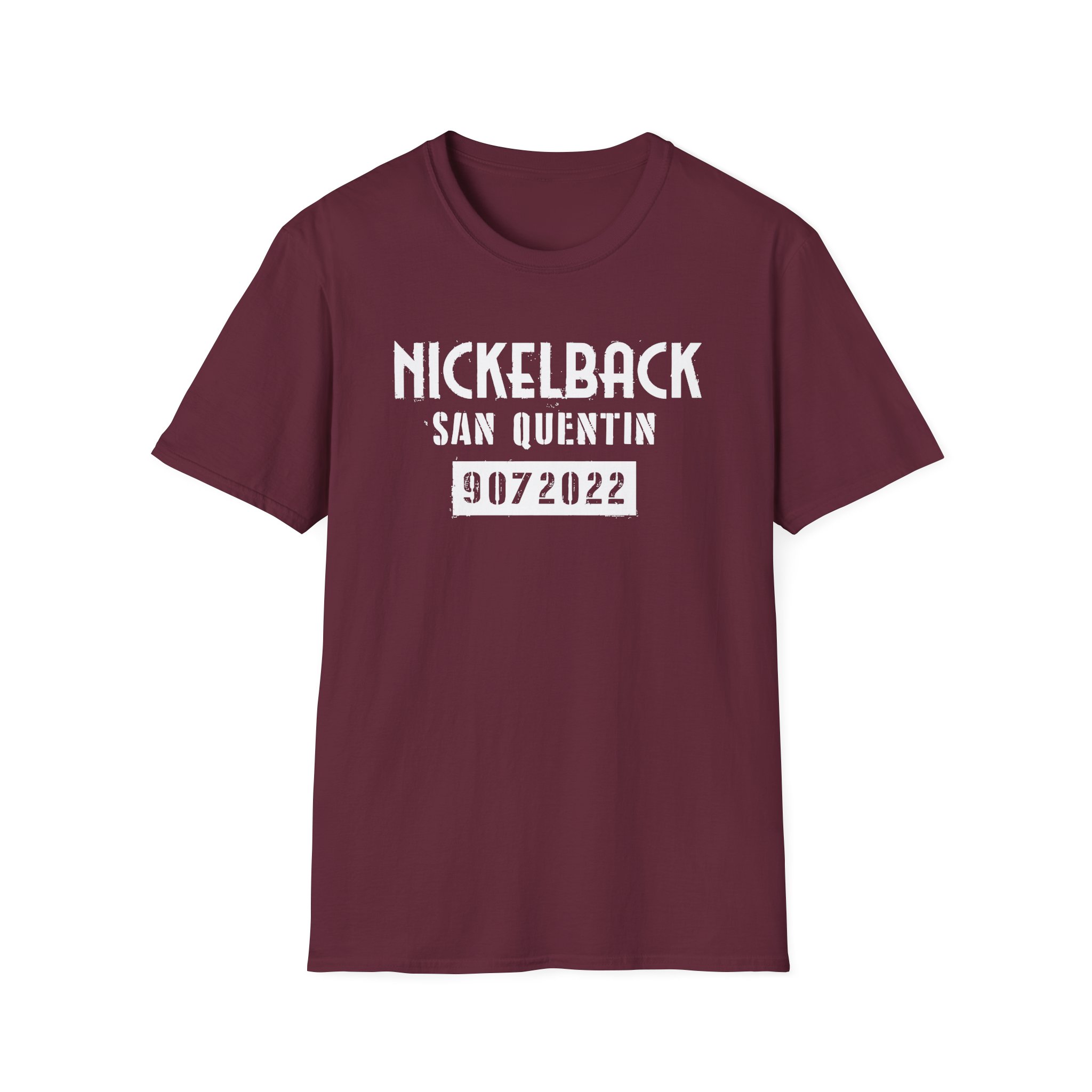 Nickelback San Quentin Unisex Softstyle T-shirt - Image 3