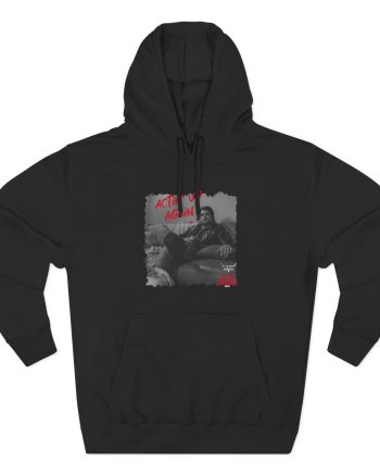 Gavin Adcock Actin' Up Again Album Three-Panel Fleece Hoodie