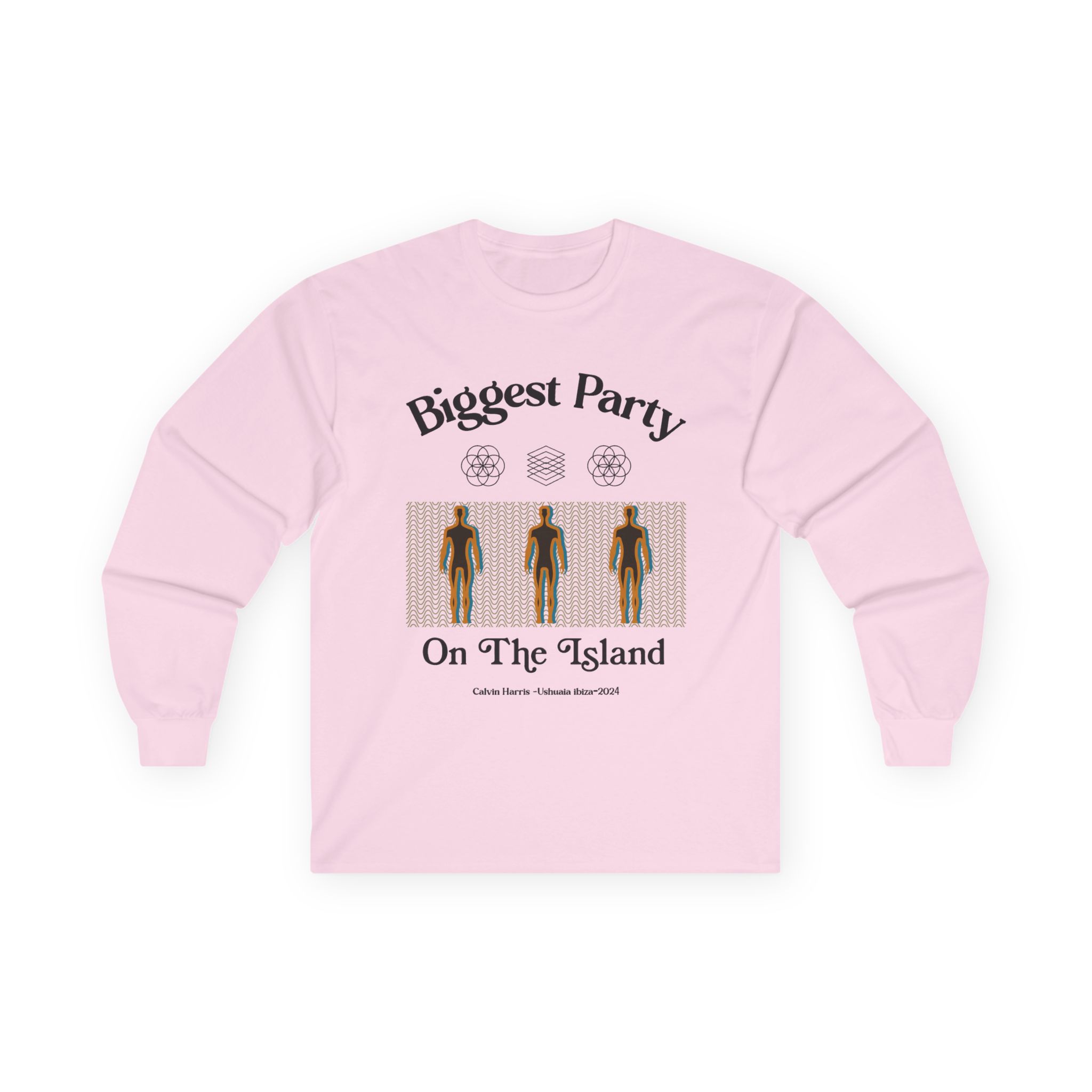 Calvin Harris Ushuaia Higher Island Party Unisex Ultra Cotton Long Sleeve Tee - Image 13