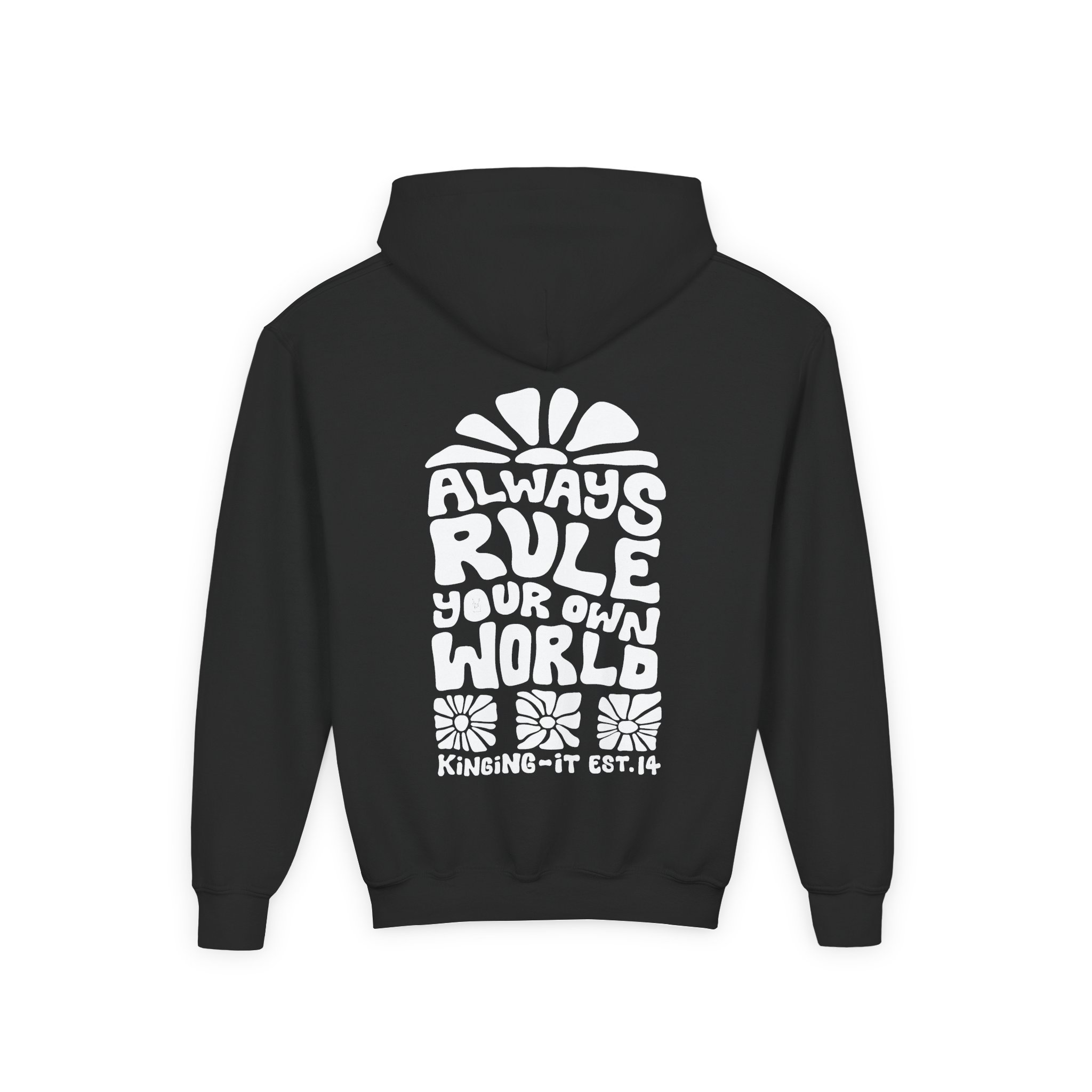 Kinging It Ryow Youth Heavy Blend Hooded Sweatshirt - Image 2