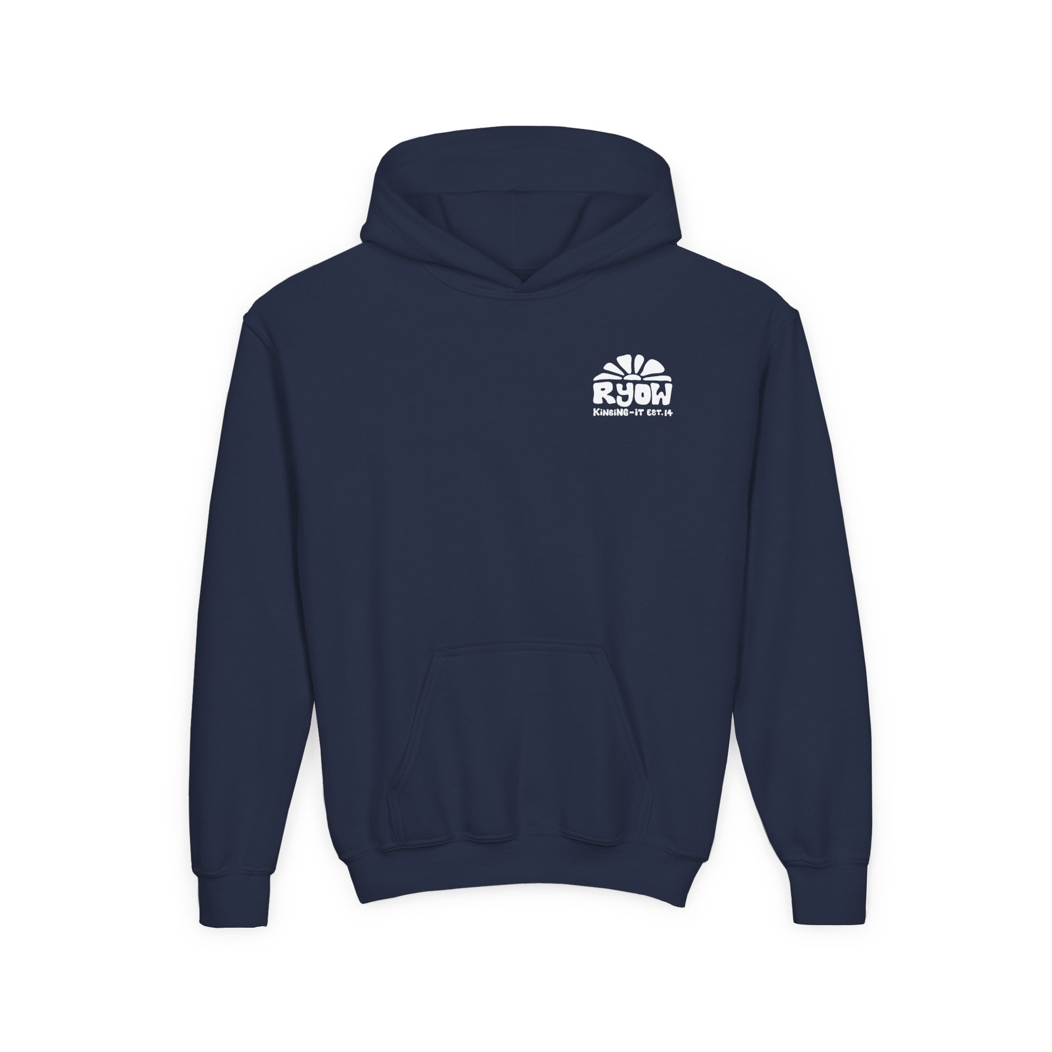 Kinging It Ryow Youth Heavy Blend Hooded Sweatshirt - Image 9