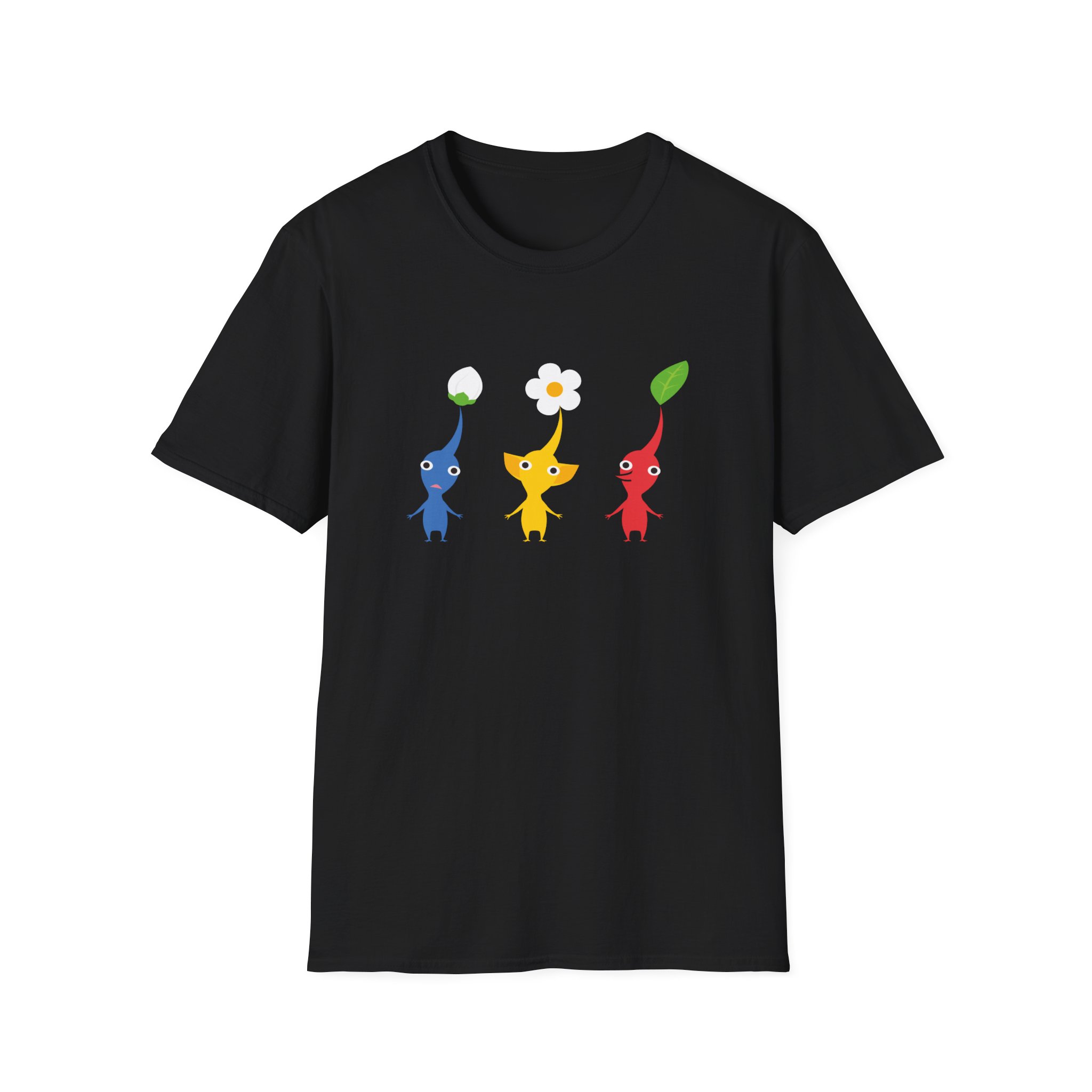 NTD Pikmin Encounter Unisex Softstyle T-Shirt - Image 3