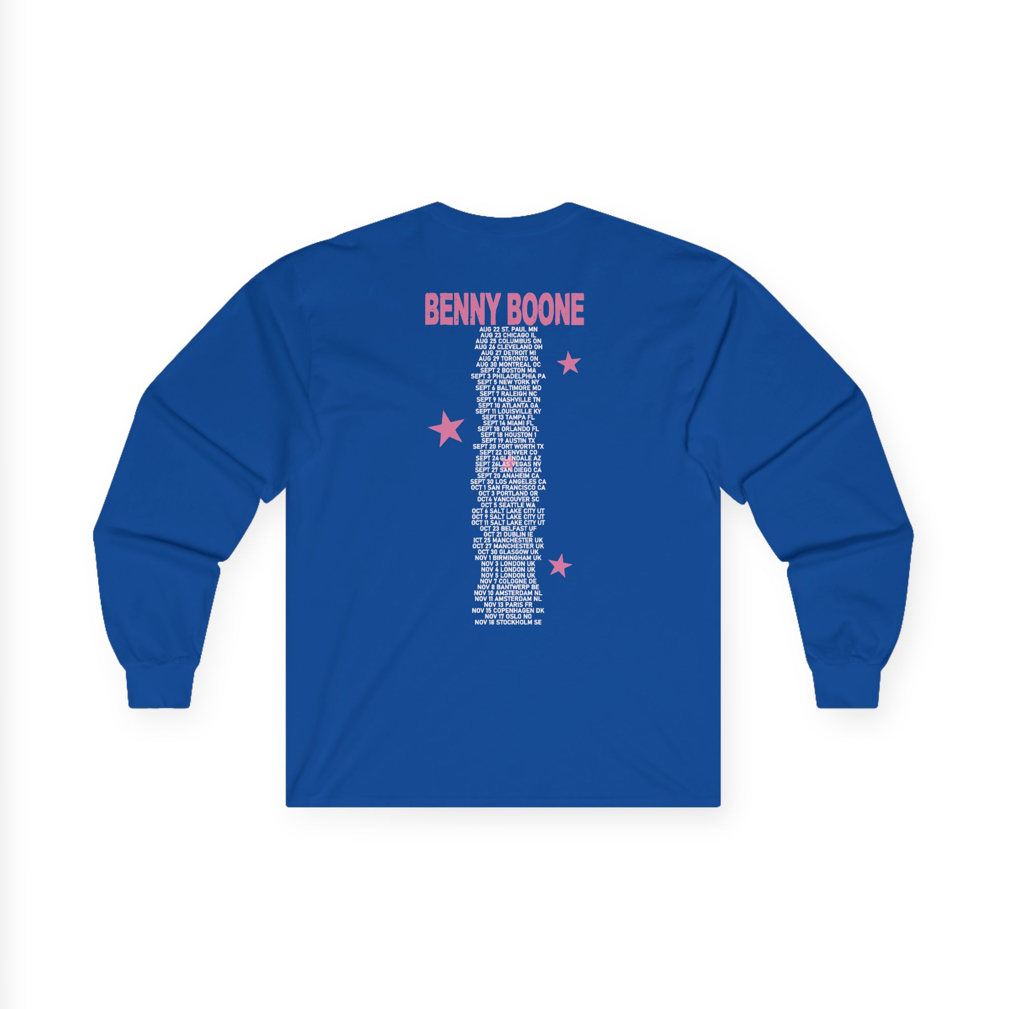 Benson Boone American Heart Unisex Ultra Cotton Long Sleeve Tee - Image 6